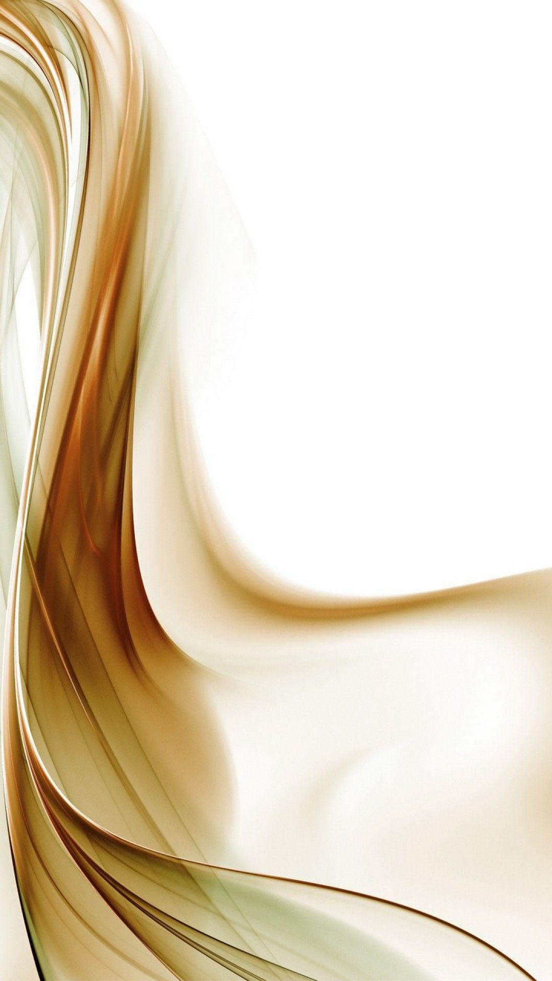 1080x1920 White With Gold Wallpaper