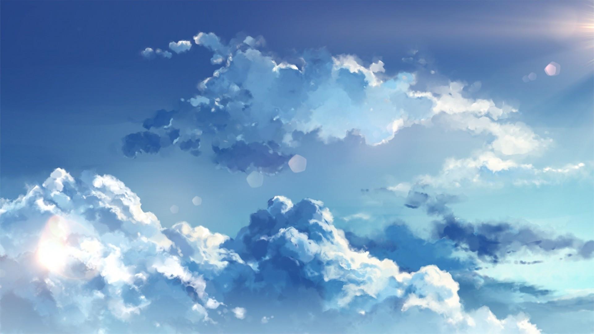 1920x1080 19++ Wallpaper Anime Sky
