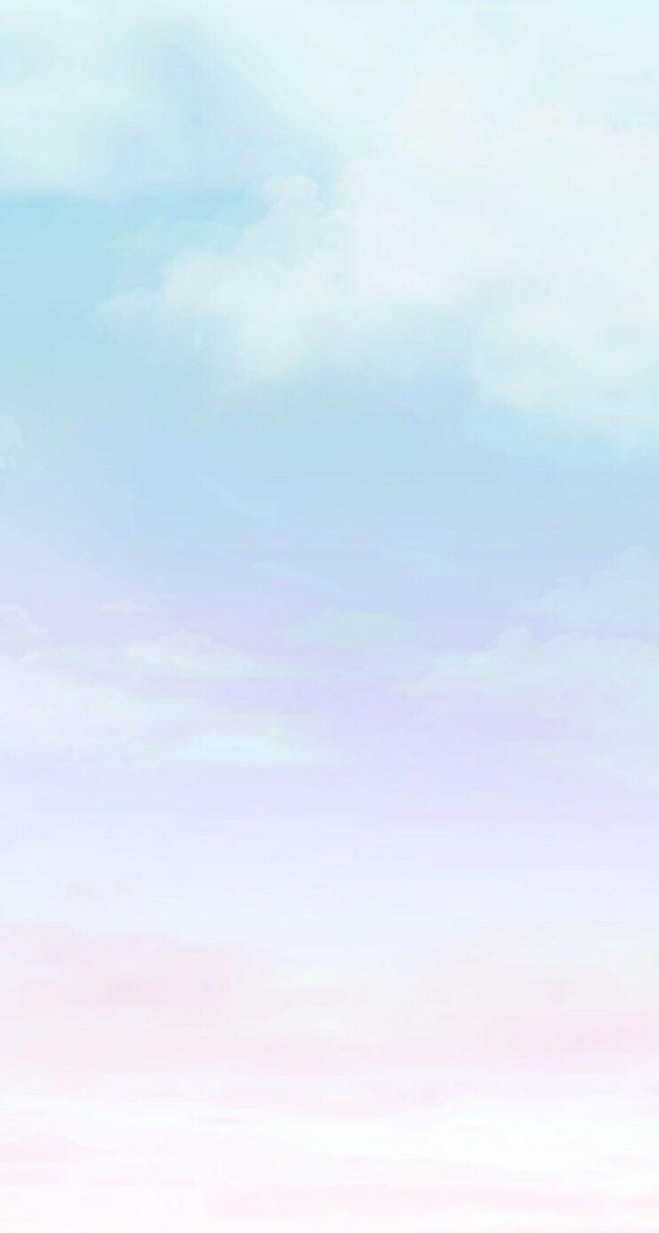 736x1377 Blue Aesthetic Cloud Wallpaper
