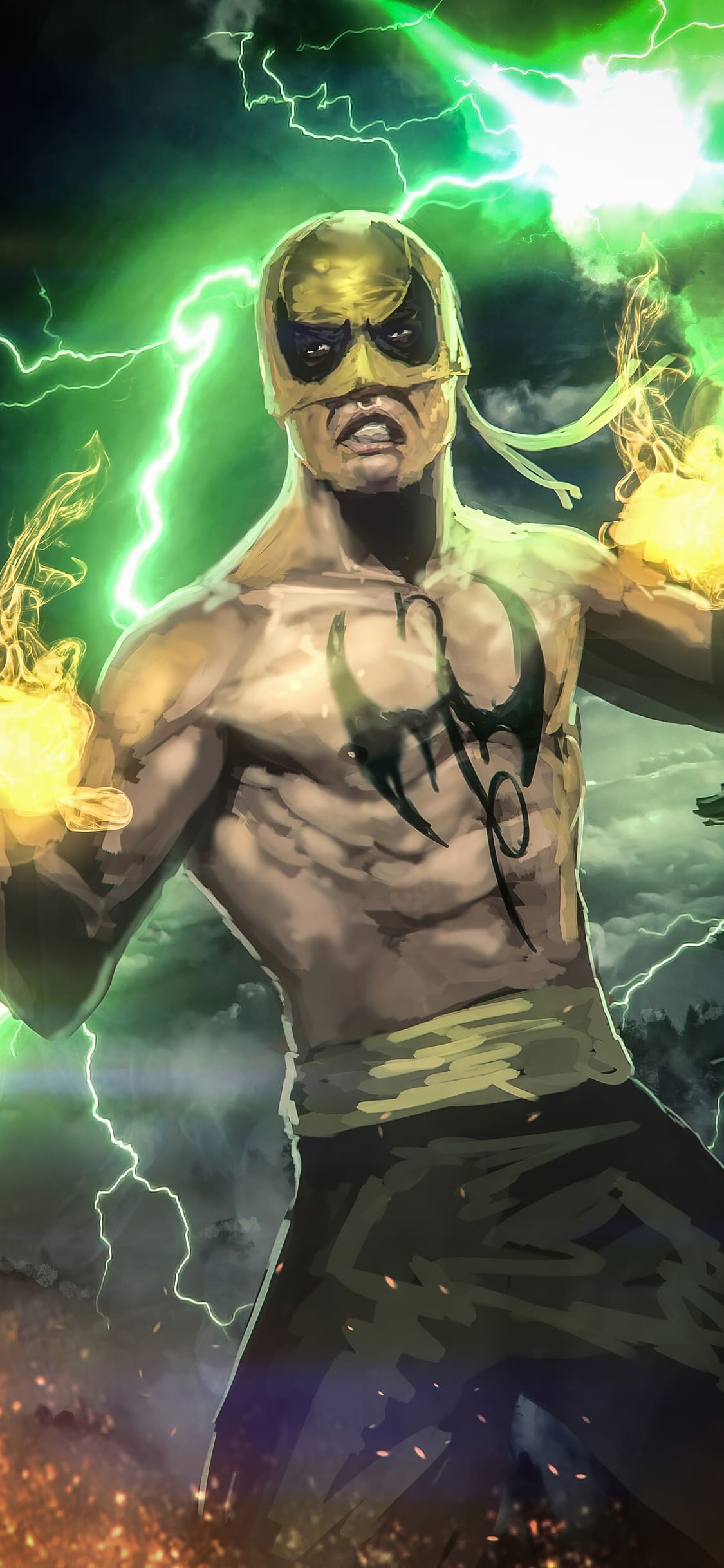 1125x2436 Iron Fist Wallpaper HD Wallpaper