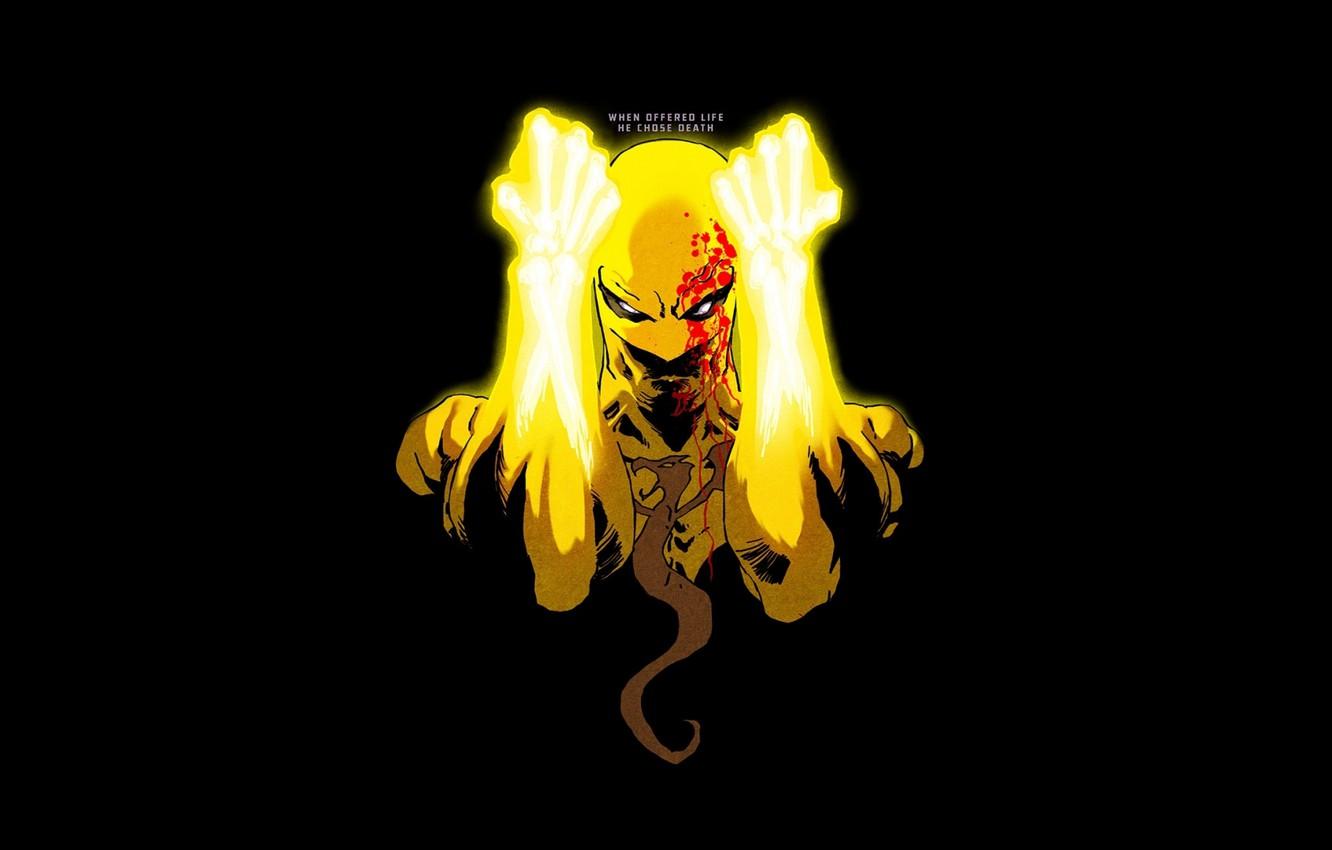 1332x850 Wallpaper comics, Marvel, Danny Rand, Danny Rand, Iron fist, Iron Fist image for desktop, section фантастика