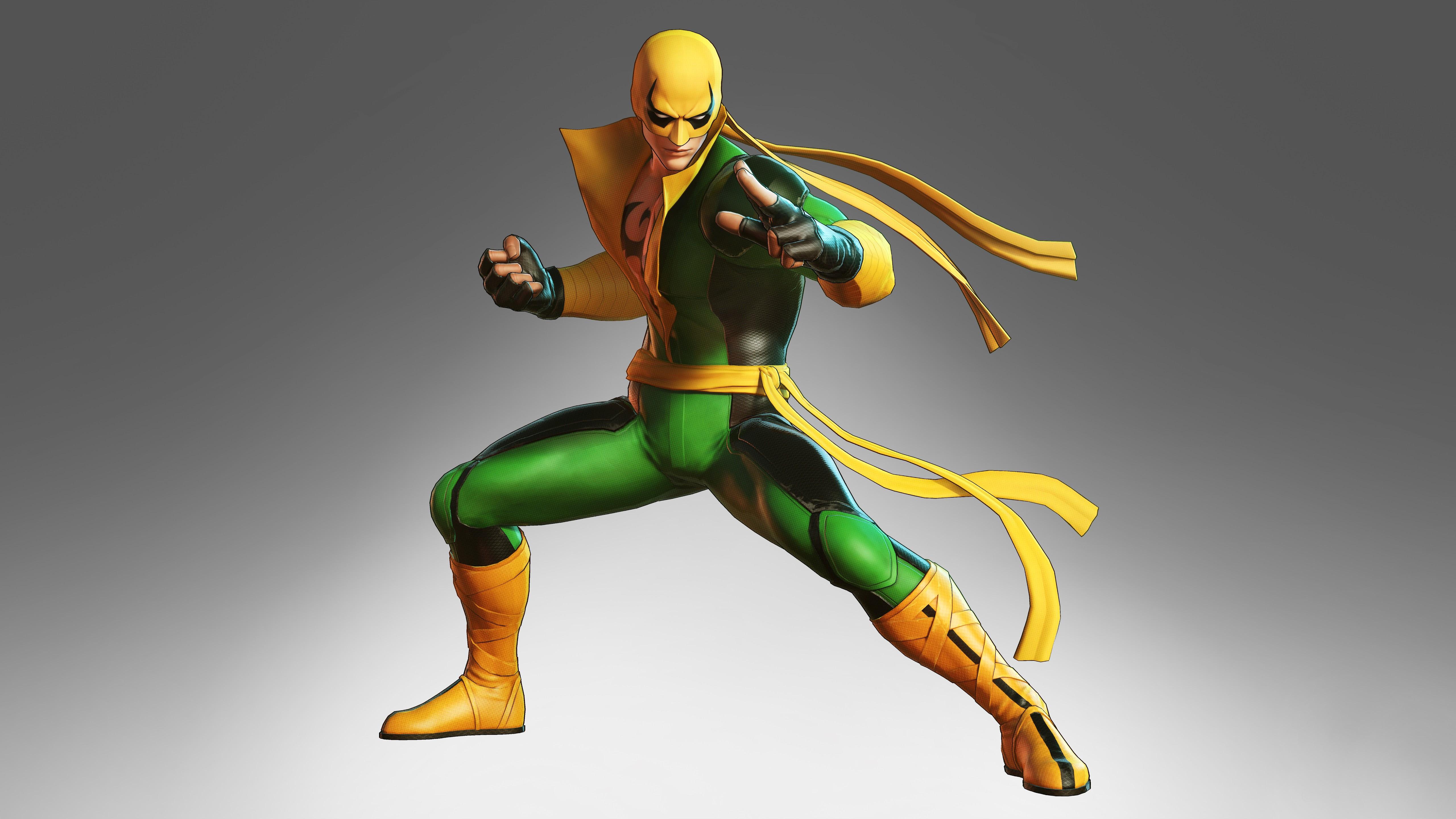 5120x2880 Iron Fist Marvel Ultimate Alliance 3 8K Wallpaper