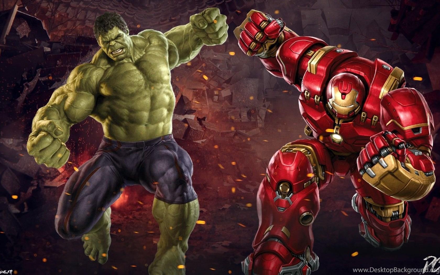 1680x1050 Hulk Iron Man Age Of Ultron HD Wallpaper Desktop Background