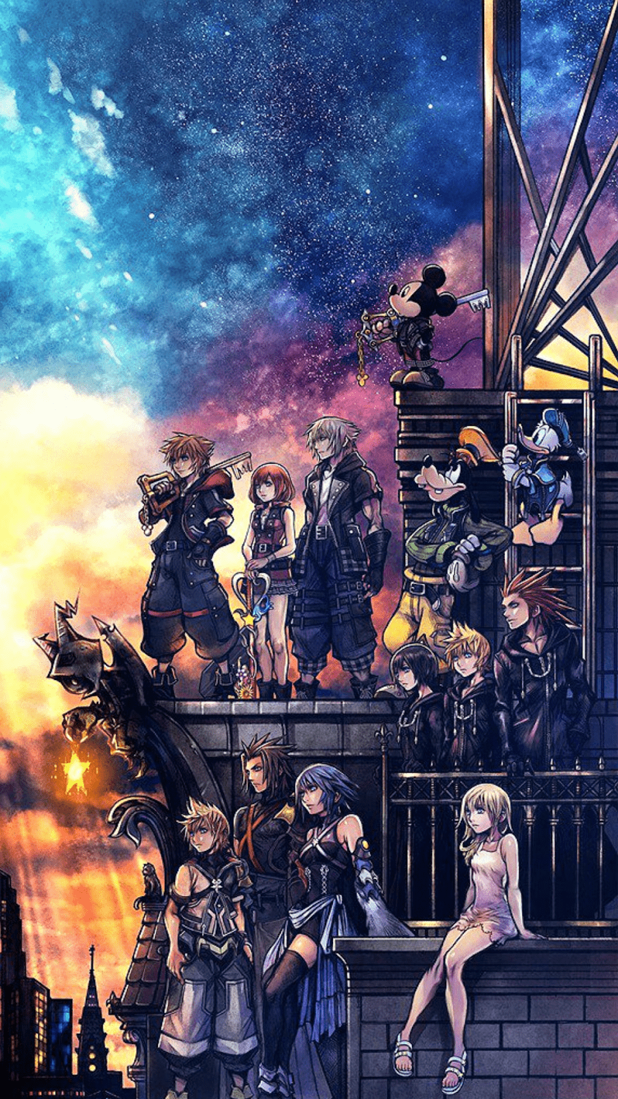 900x1600 KINGDOM HEARTS 3 HD Wallpaper