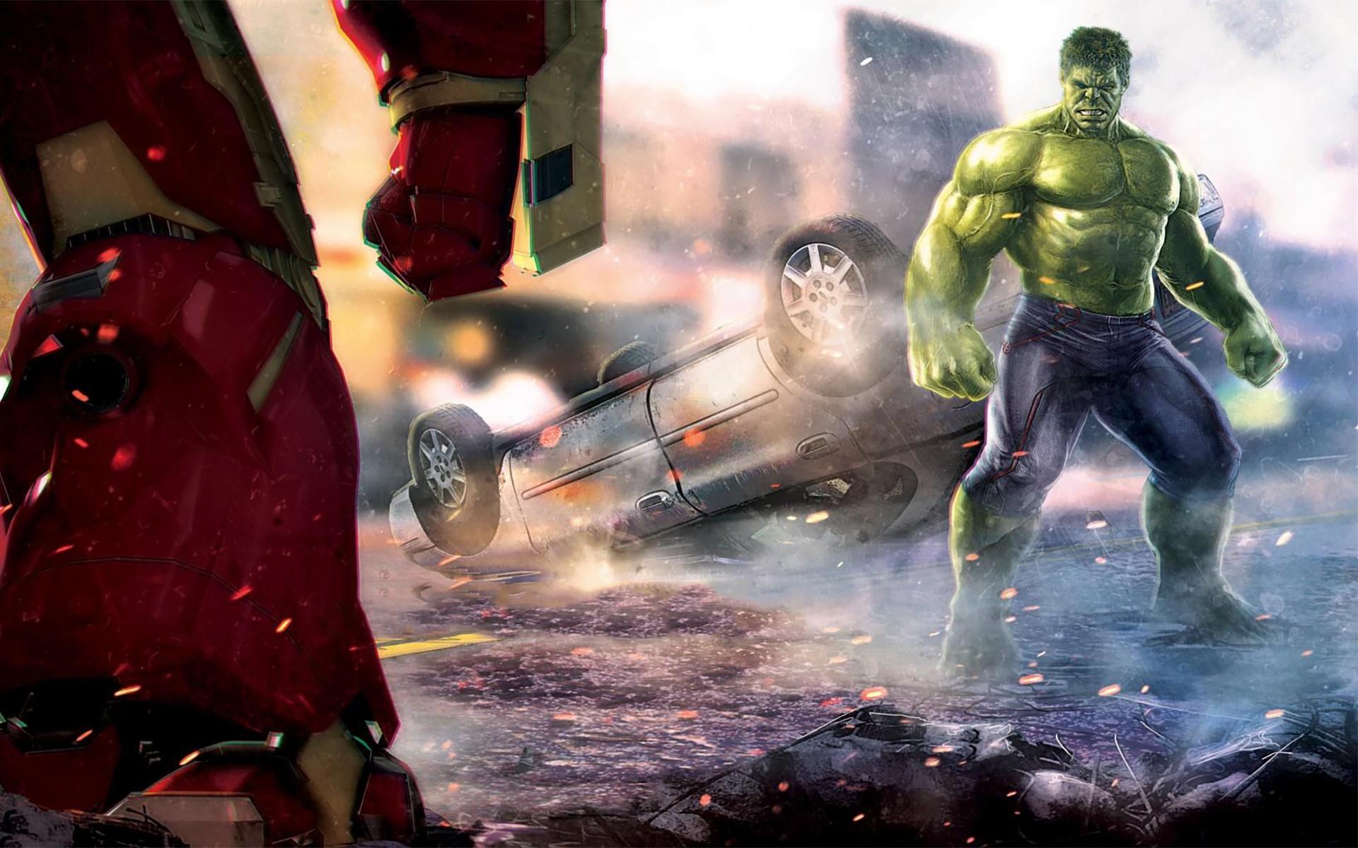 1920x1200 The Avengers, Hulk, Iron Man, Avengers: Age of Ultron Wallpaper HD / Desktop and Mobile Background