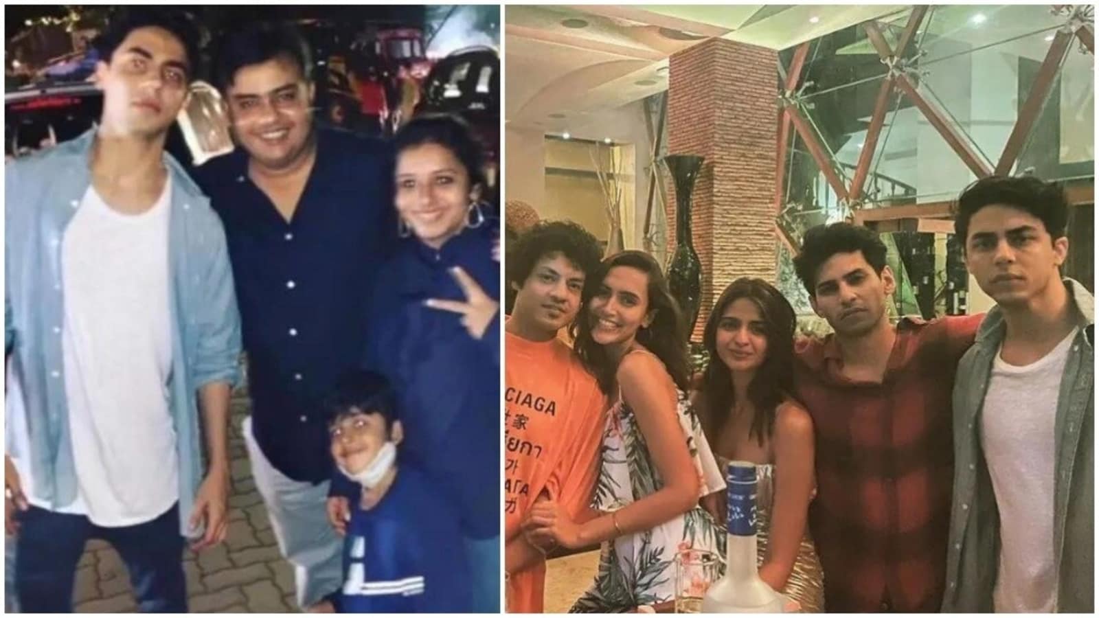 1600x900 Shah Rukh Khan's son Aryan Khan poses with friends and fans in unseen picture. See here