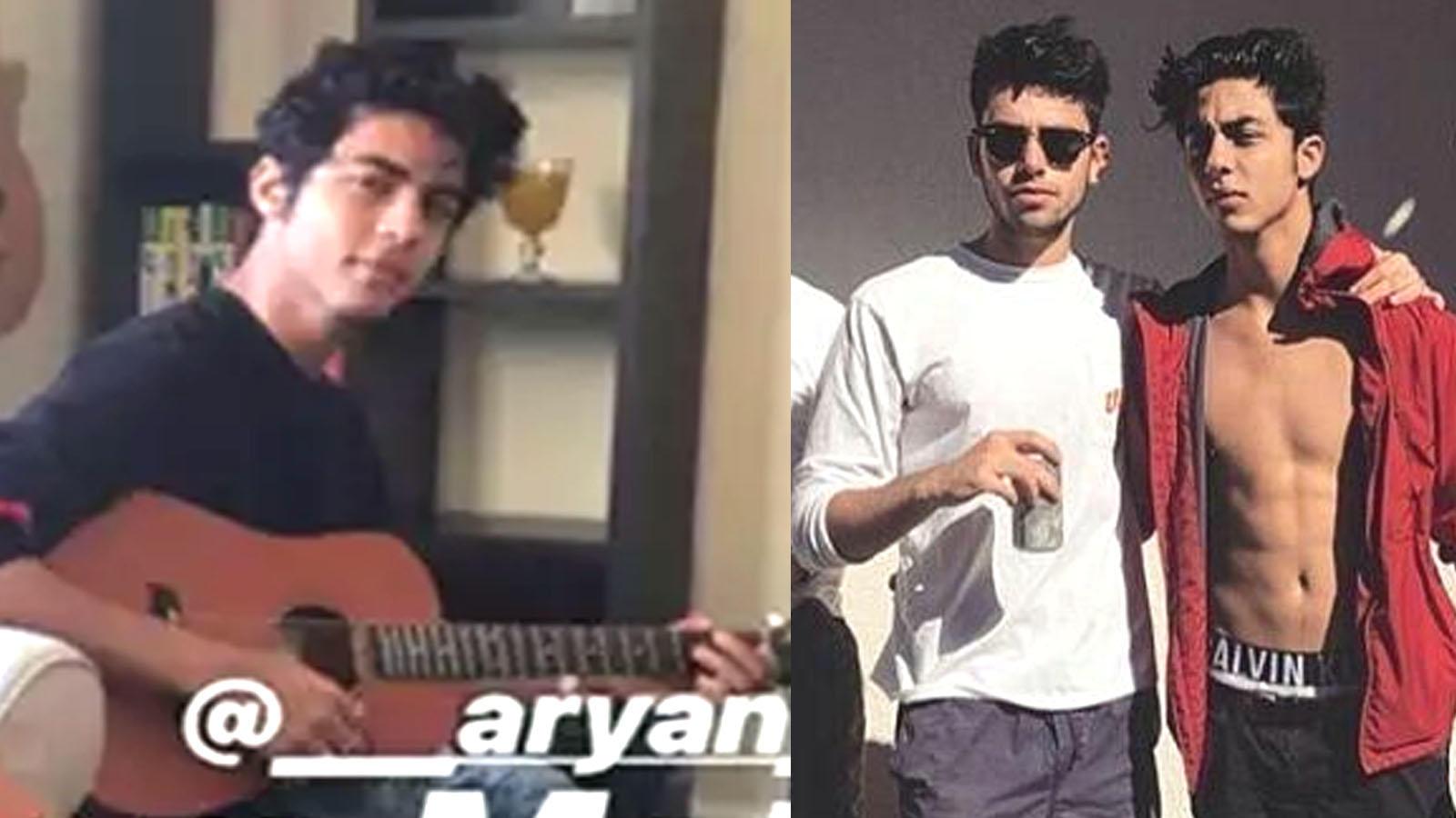 1600x900 Aryan Khan's friends share some unseen picture of the starkid. Hindi Movie News of India