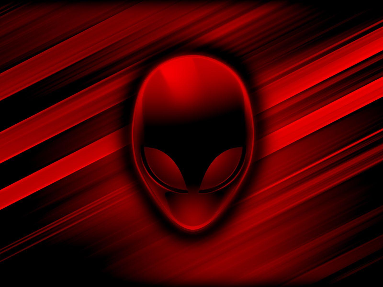 alienware wallpaper hd red