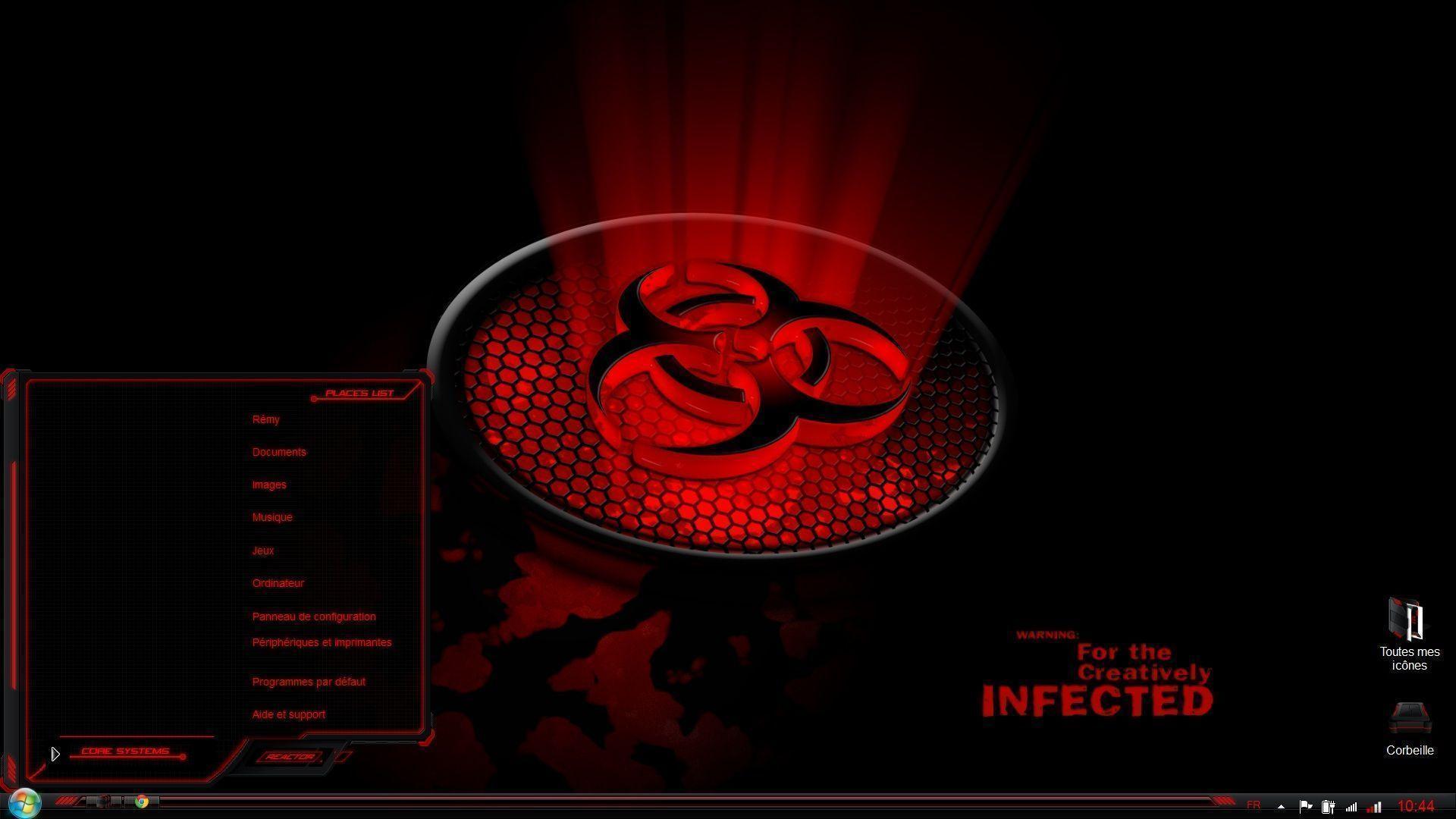 1920x1080 Red Alienware Wallpaper