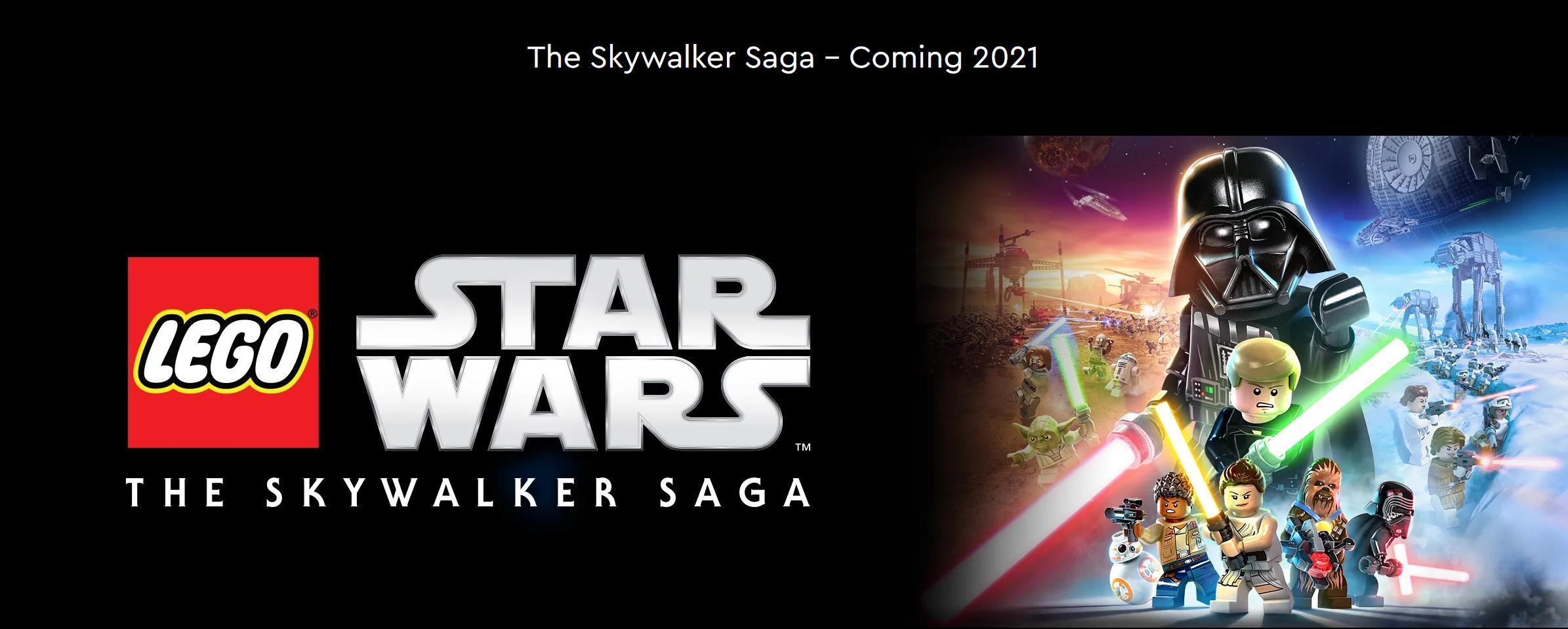 2390x959 LEGO Star Wars: The Skywalker Saga coming 2021 Nintendo News