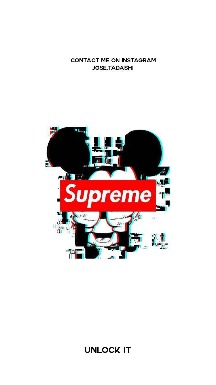 750x1334 Supreme Wallpaper