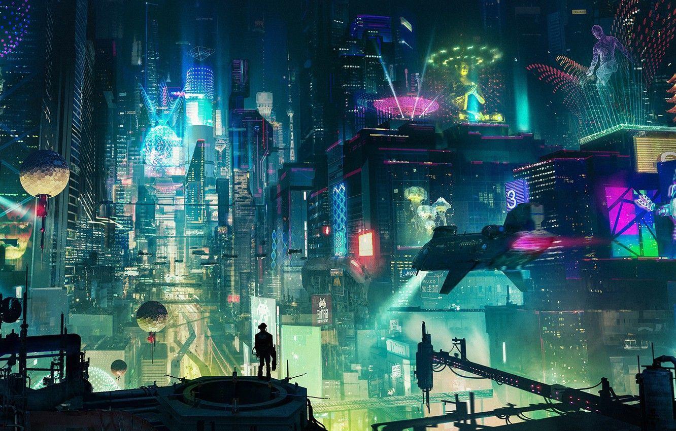 1332x850 Tokyo Futuristic Wallpaper, HD Tokyo Futuristic Background on WallpaperBat