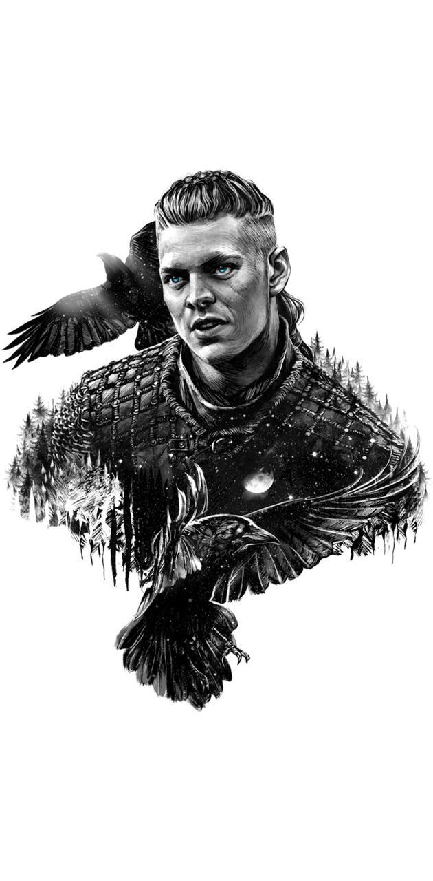630x1280 Ivar the Boneless wallpaper