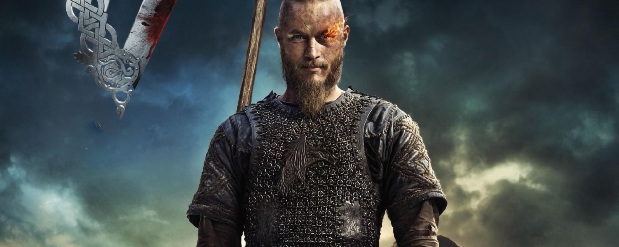 2560x1024 Travis Fimmel In Vikings 2560x1024 Resolution Wallpaper, HD TV Series 4K Wallpaper, Image, Photo and Background