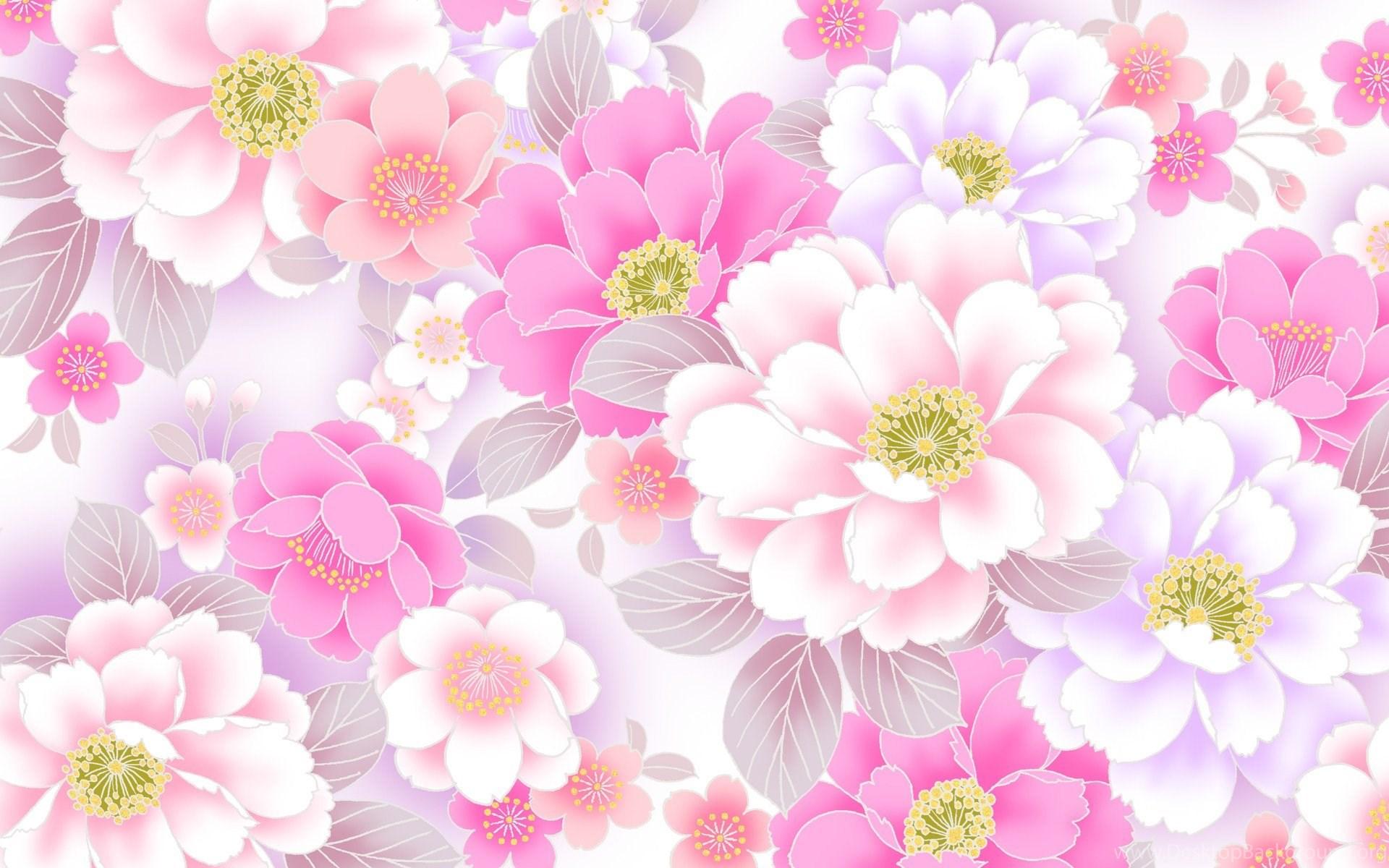 1920x1200 Pink Flower Wallpaper Desktop Background