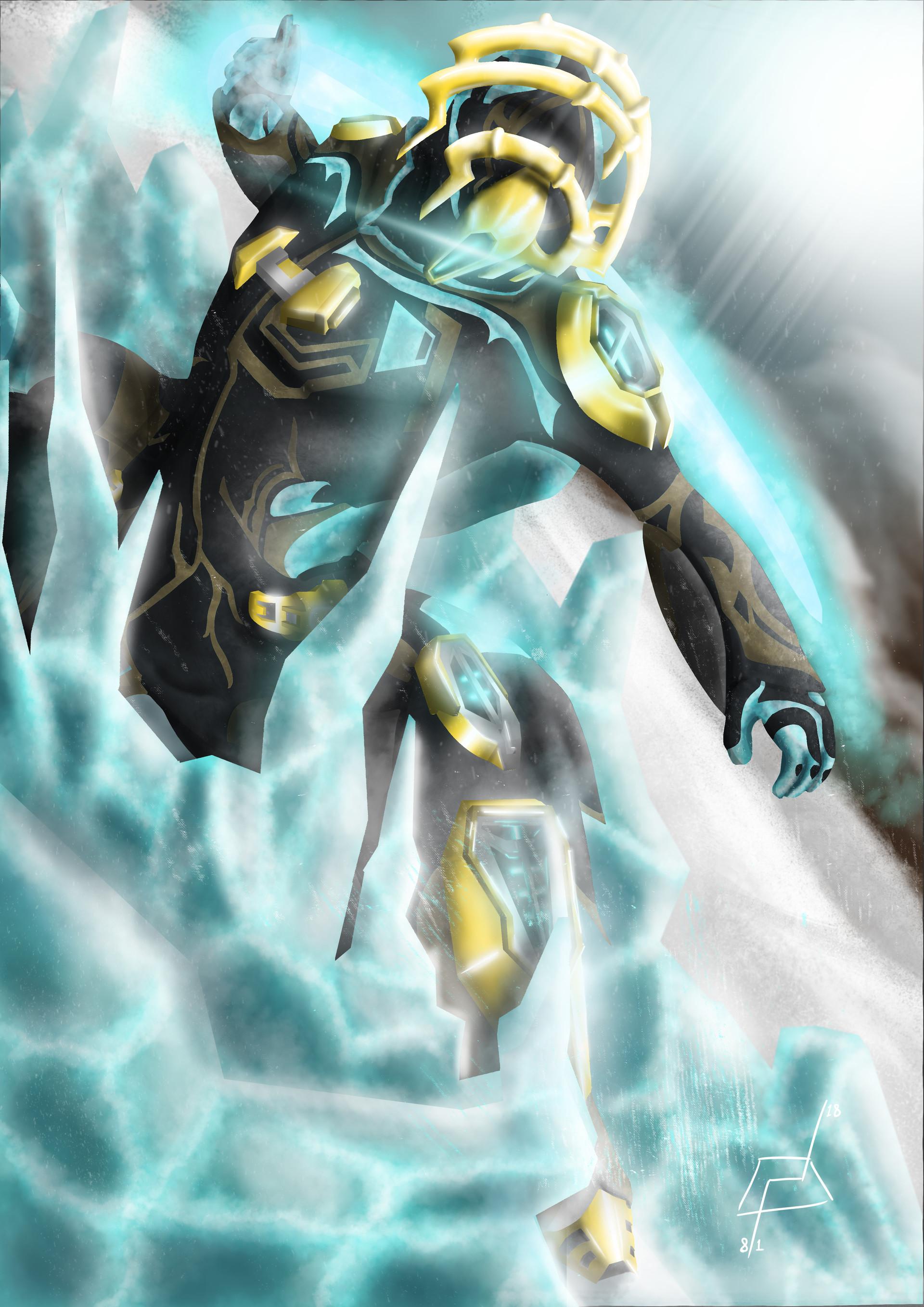 1920x2715 Warframe Frost Prime Fanart, Ilyas