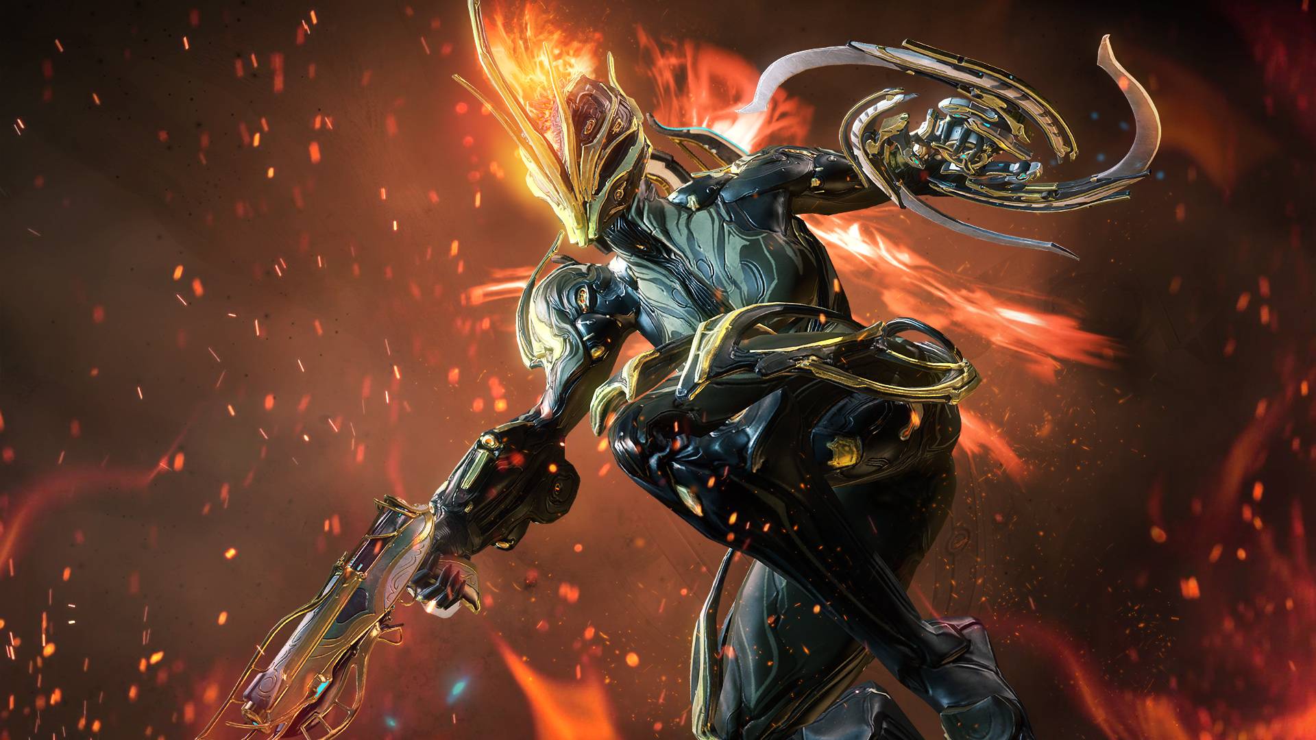 1920x1080 Warframe: Ember and Frost Prime Vault