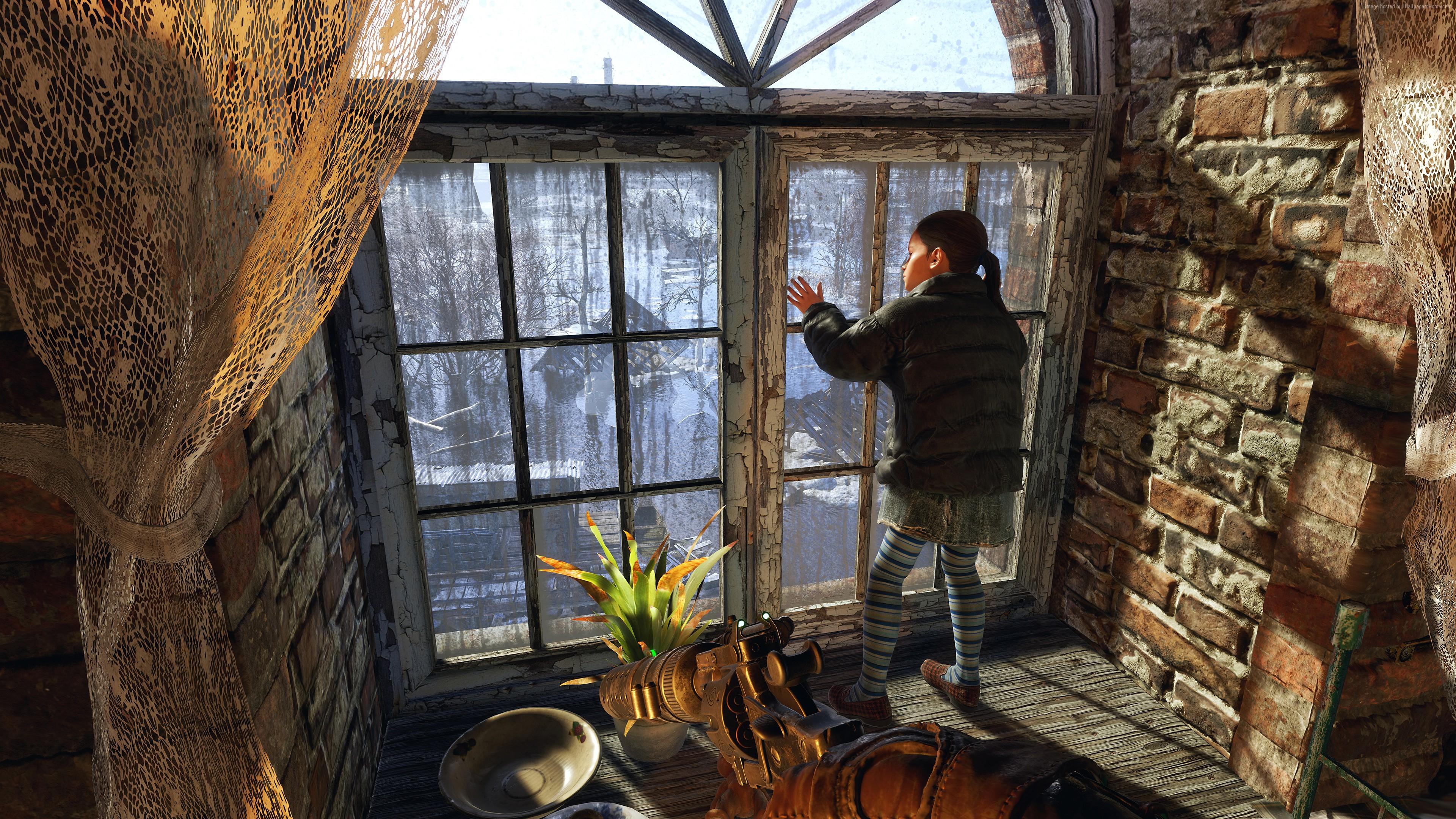 3840x2160 #screenshot, #Metro Exodus, K, #E3 2018. Mocah HD Wallpaper