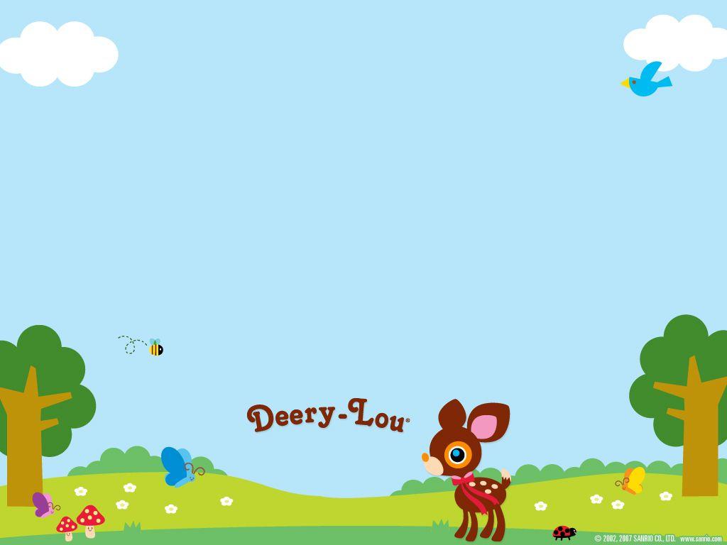 1024x768 Sanrio Image Deery Lou HD Wallpaper And Background Photo