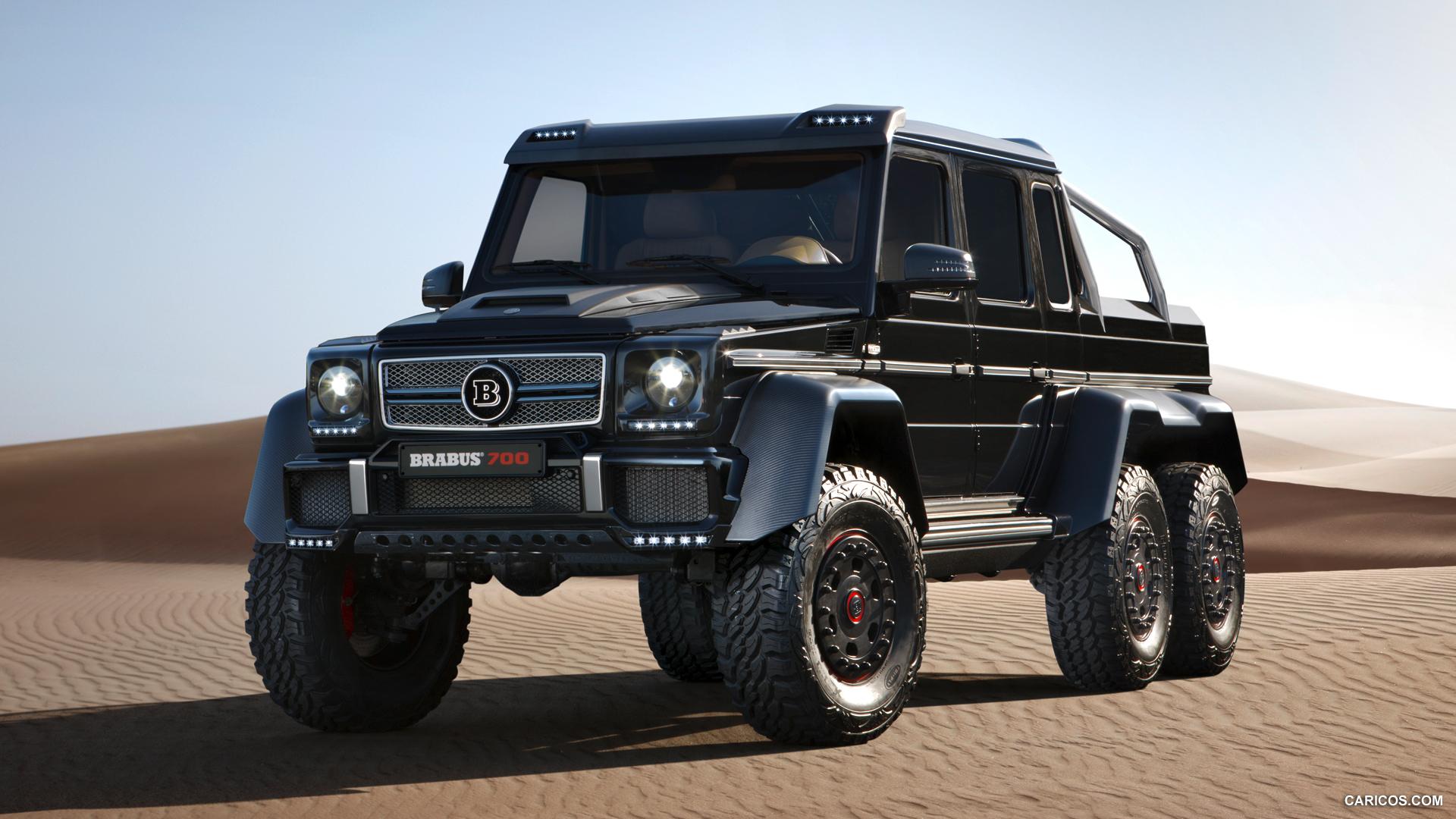 1920x1080 BRABUS B63S 700 6x6 Based On Mercedes Benz G63 AMG 6x6