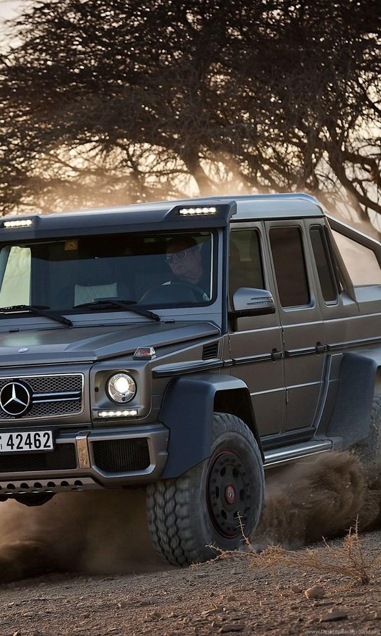 768x1280 Mercedes Benz G63 AMG 6x6 4x4 Offroad Suv A Wallpaper. Desktop Background