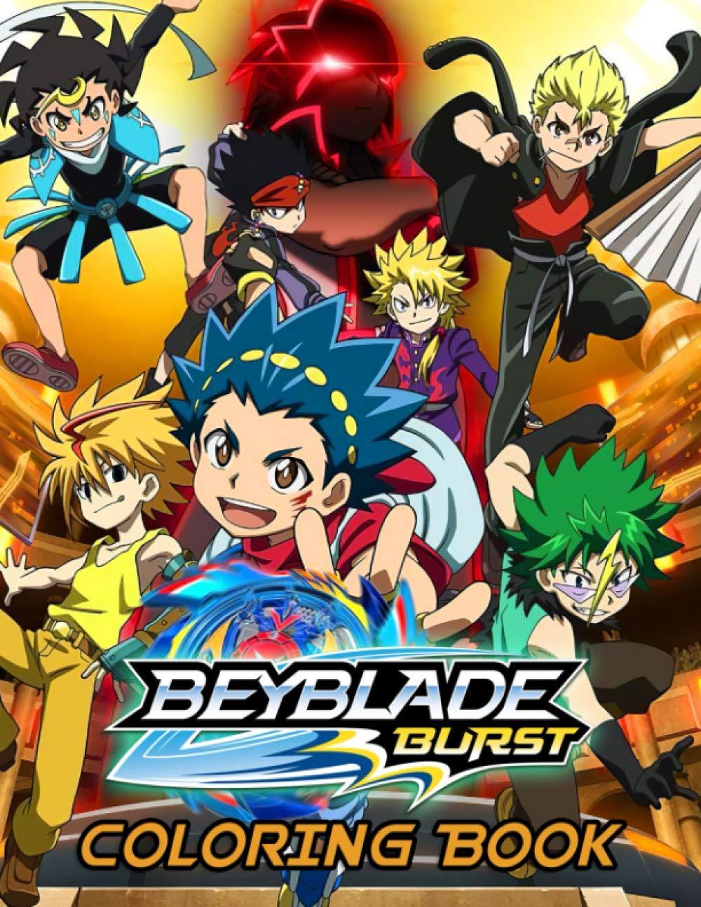 1000x1294 Beyblade Burst Coloring Book: Amazing Coloring Book For Those Who Love Beyblade Burst With Romatic Image To Color And Challenge Creativity: Reich, Wolf Dieter: 9798687162265: Books