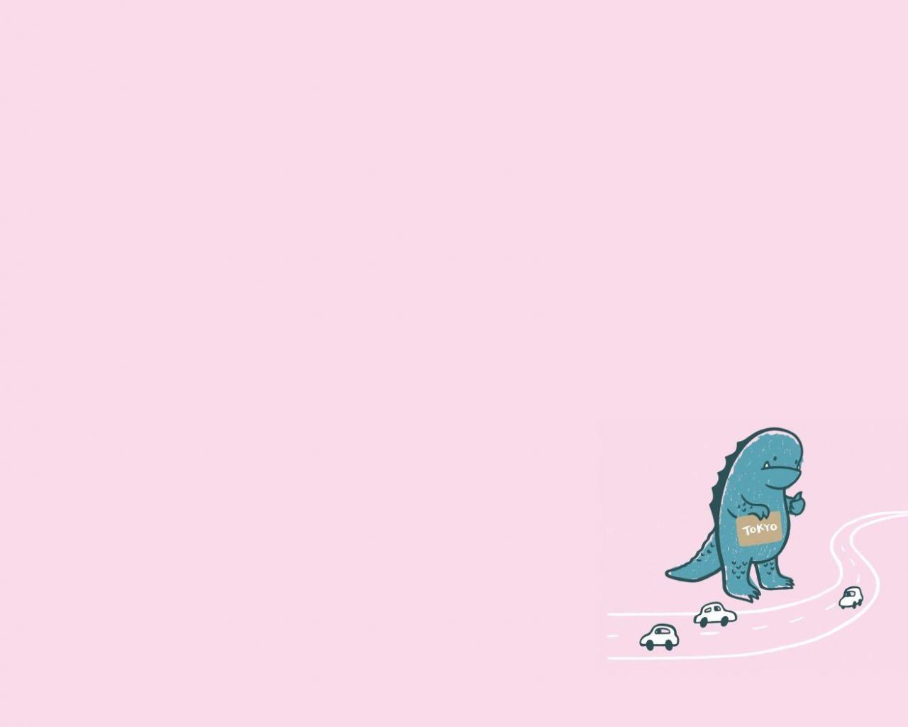 1280x1024 Cartoon Aesthetic PC Wallpaper