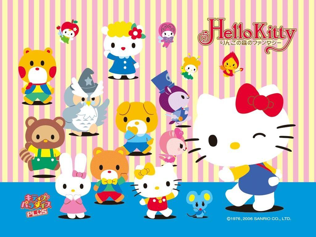 1024x768 Hello Kitty and Friends hashtag Image on Tumblr