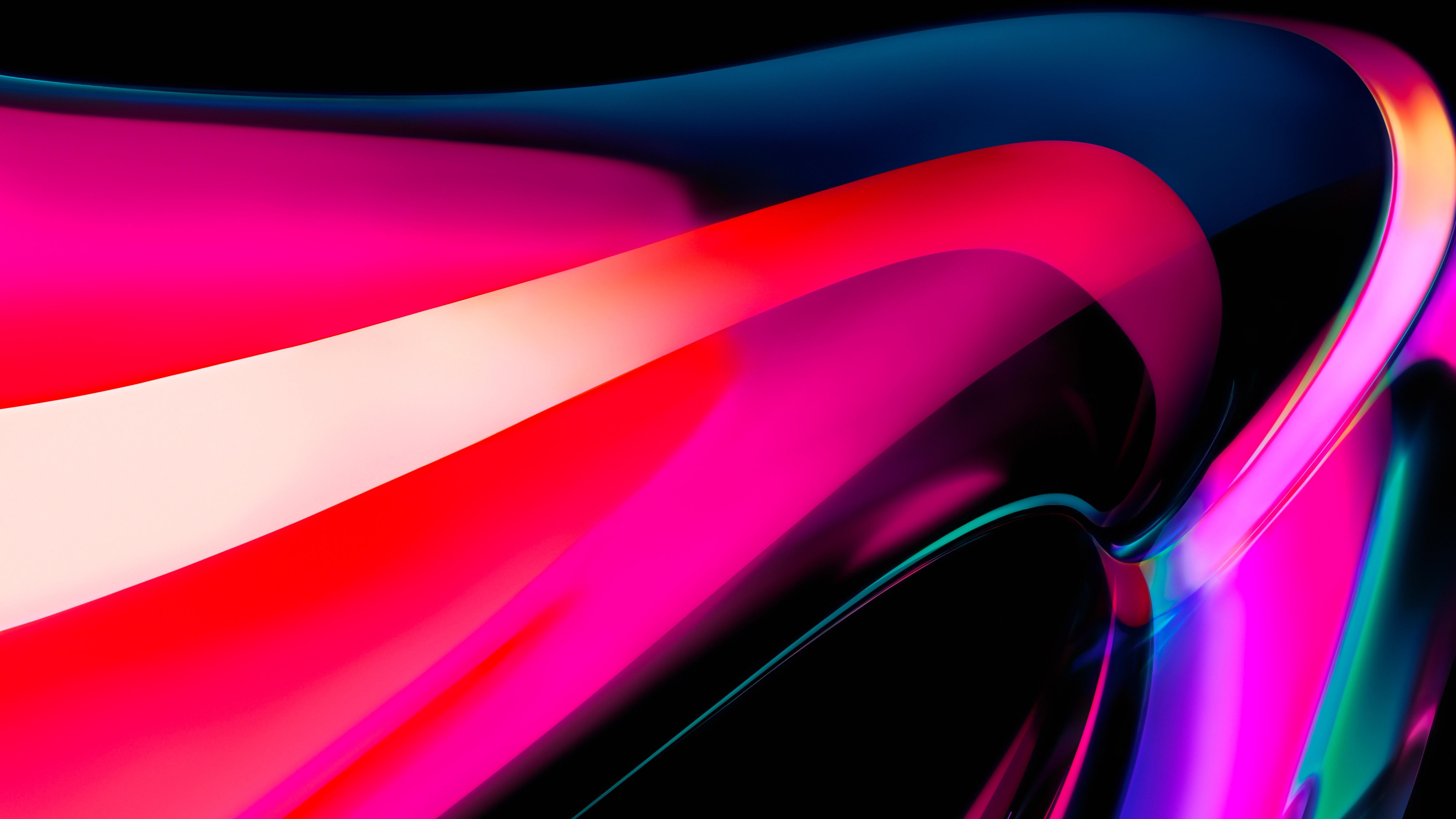 6016x3384 Light Stream Pink Big Sur, HD Abstract, 4k Wallpaper, Image, Background, Photo and Picture