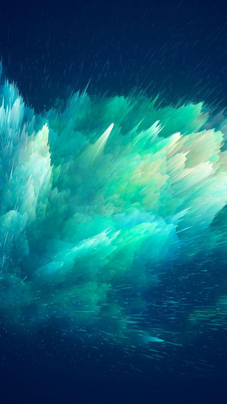 736x1309 Abstract, blue green, clouds, green, 750x1334 wallpaper. Clouds, Abstract cloud, Blue wallpaper iphone