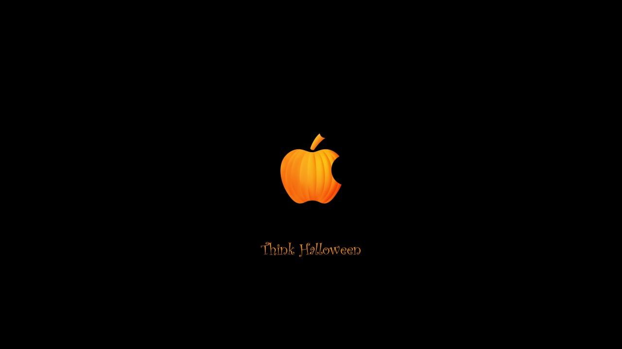 1280x720 Apple Halloween Wallpaper Halloween Holidays Wallpaper in jpg format for free download