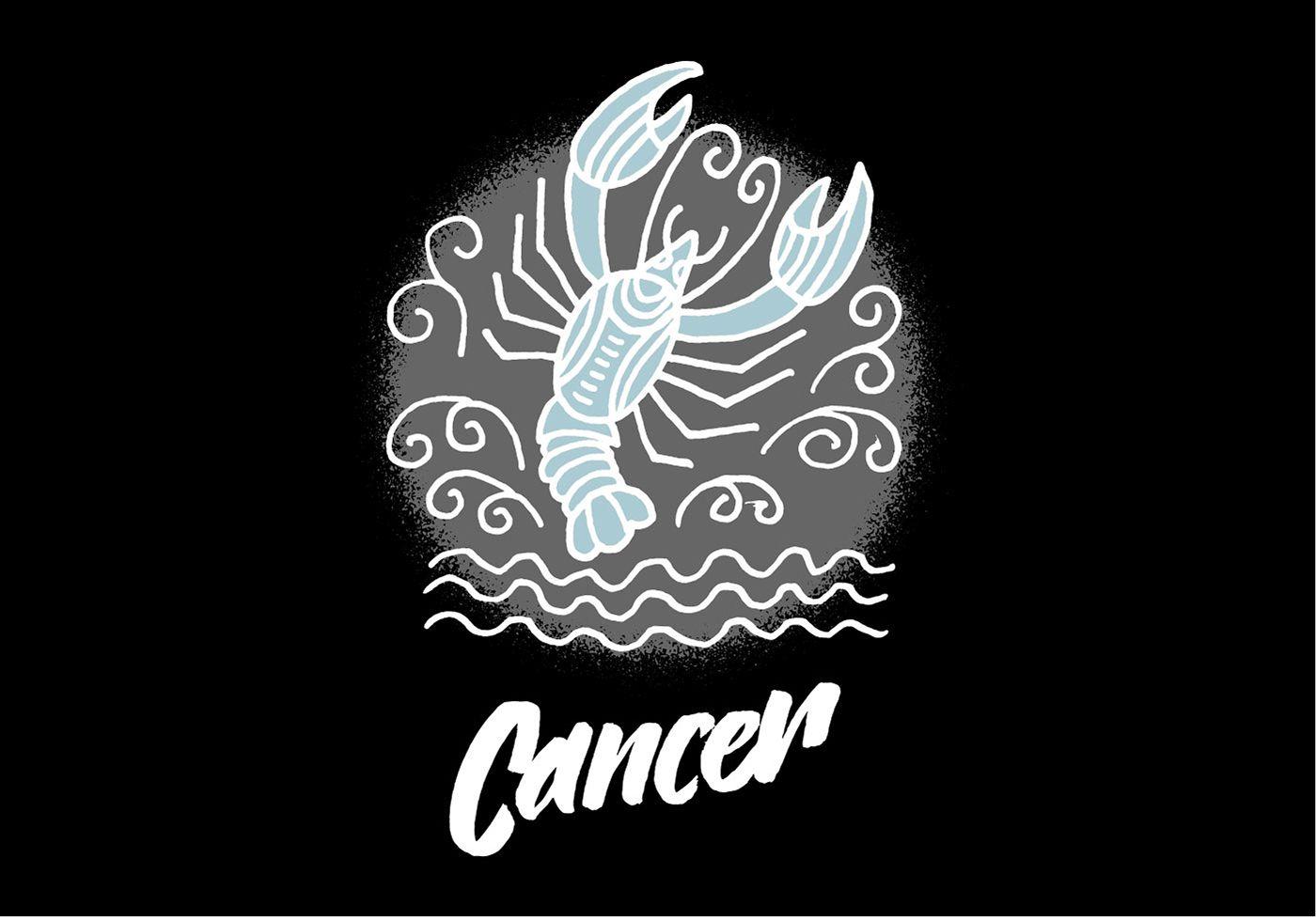 1400x980 Cancer Zodiac Symbol Free Vector Art, Stock Graphics & Image