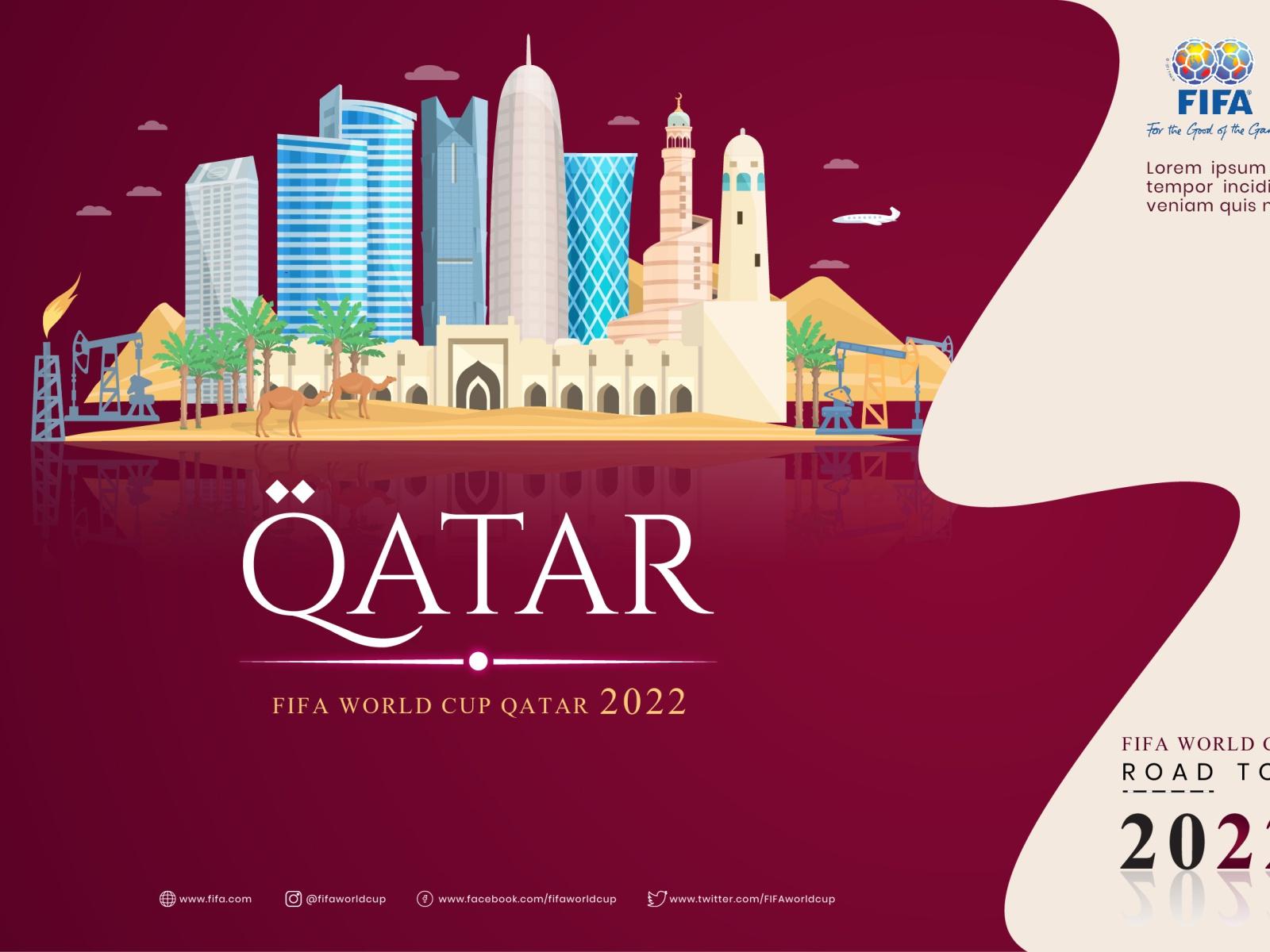 1600x1200 Fifa World Cup Poster 2022 by Mohsin Khan on Dribbble