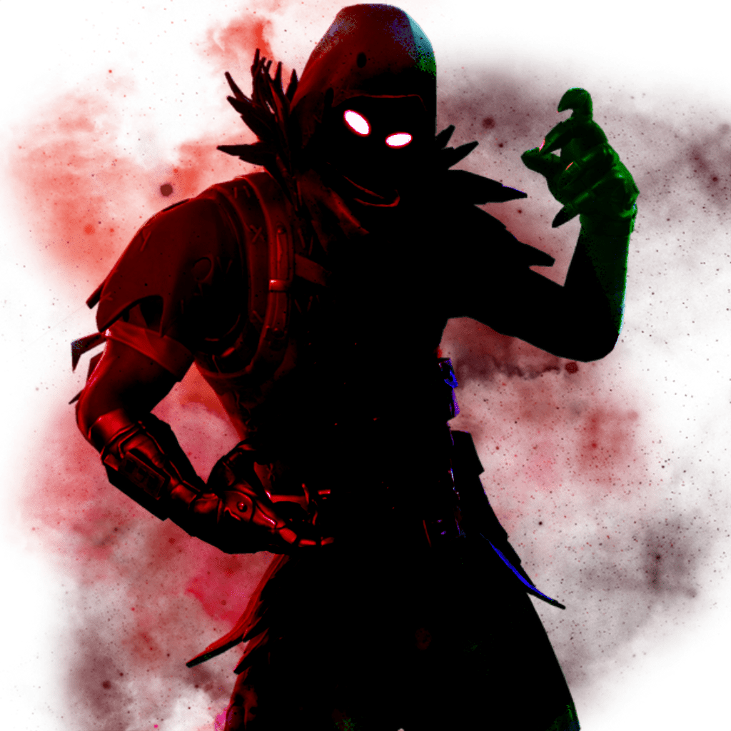 1024x1024 Download HD Raven Fortnite Fortniteskin Skin Wallpaper Blood Skin Fortnite Png Transparent PNG Image