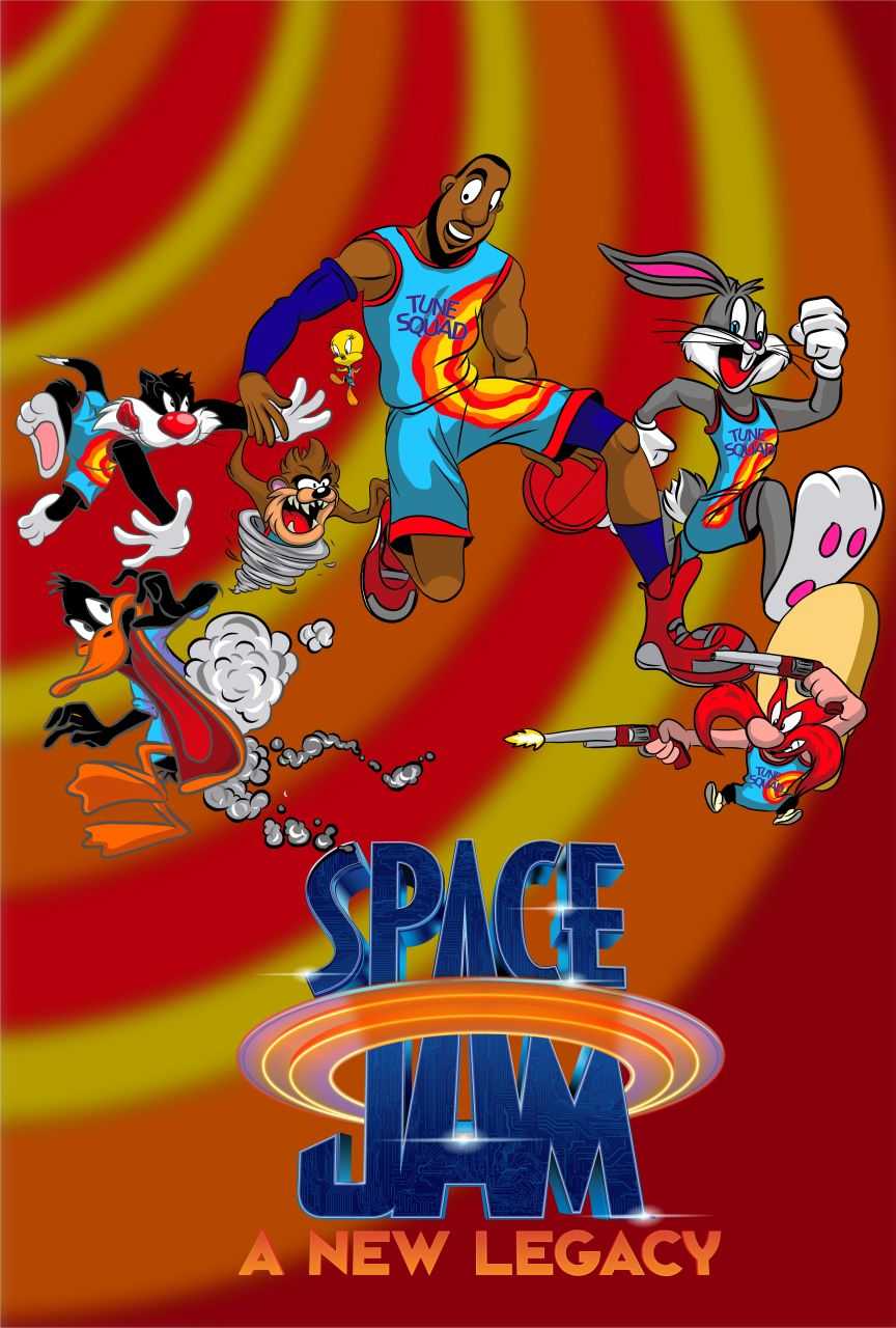 864x1280 Space Jam Wallpaper