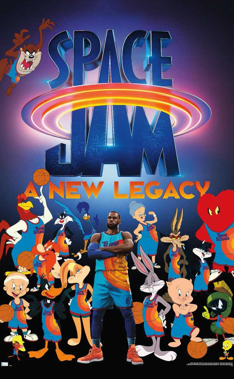 790x1280 Wallpaper Space Jam