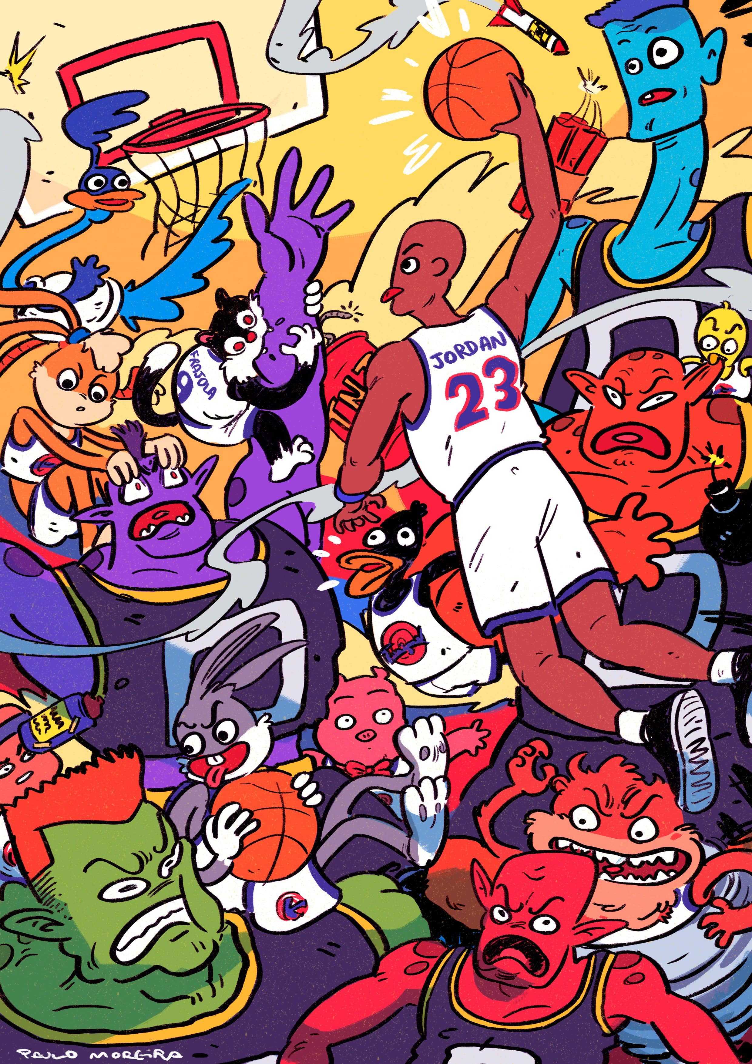 2480x3508 Space Jam Wallpaper
