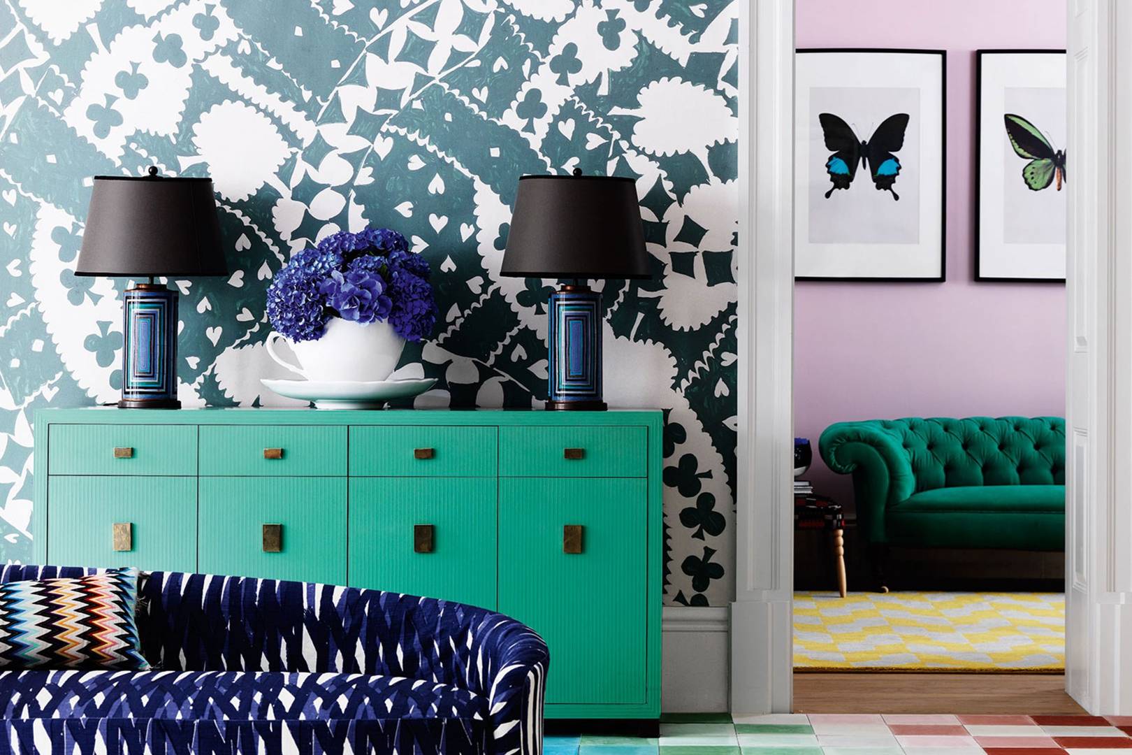 1620x1080 Wallpaper and Paint Feature Wall Ideas. House & Garden