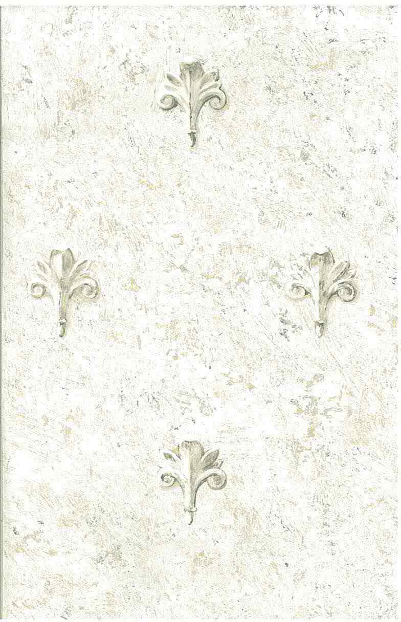 784x1216 Fleur De Lys Wallpaper Taupe Gray Beige Faux Finish YORK AZ5179 Double Rolls online