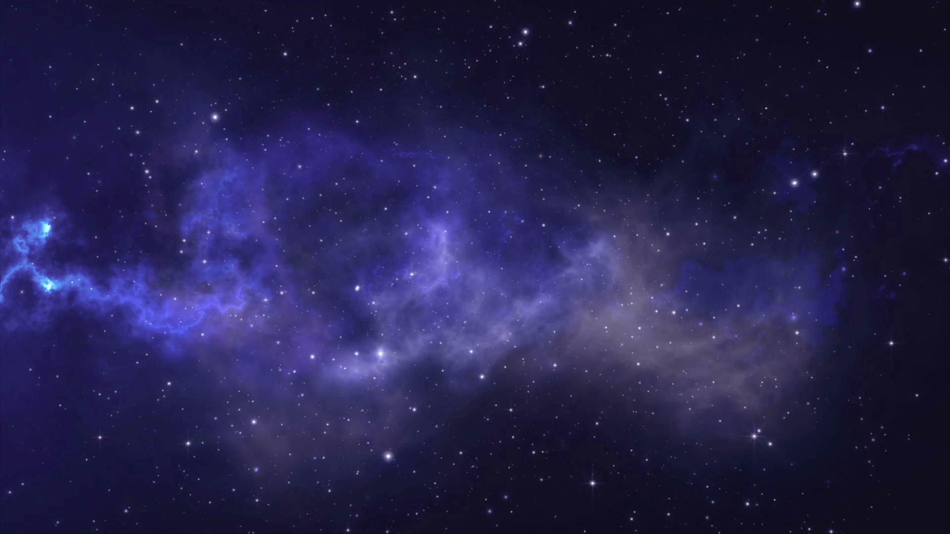 1920x1080 zodiac sign Aries forming from the stars with space background Motion Background