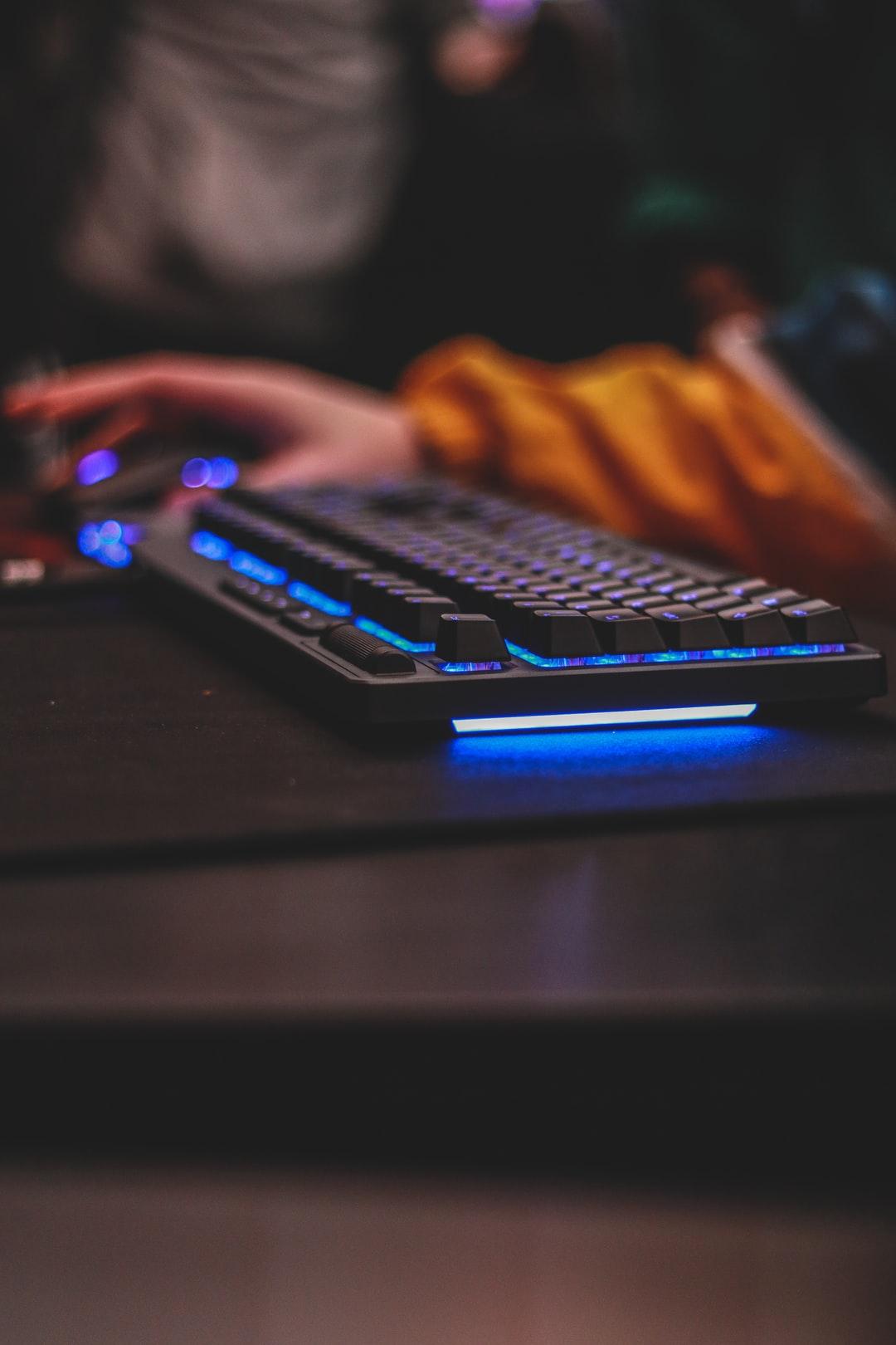 1080x1620 selective focus photography of gaming keyboard photo