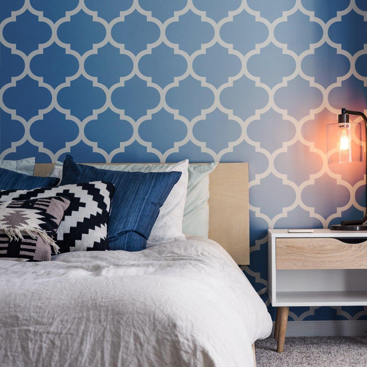 1200x1200 Reusable Allover Large Wall Stencils