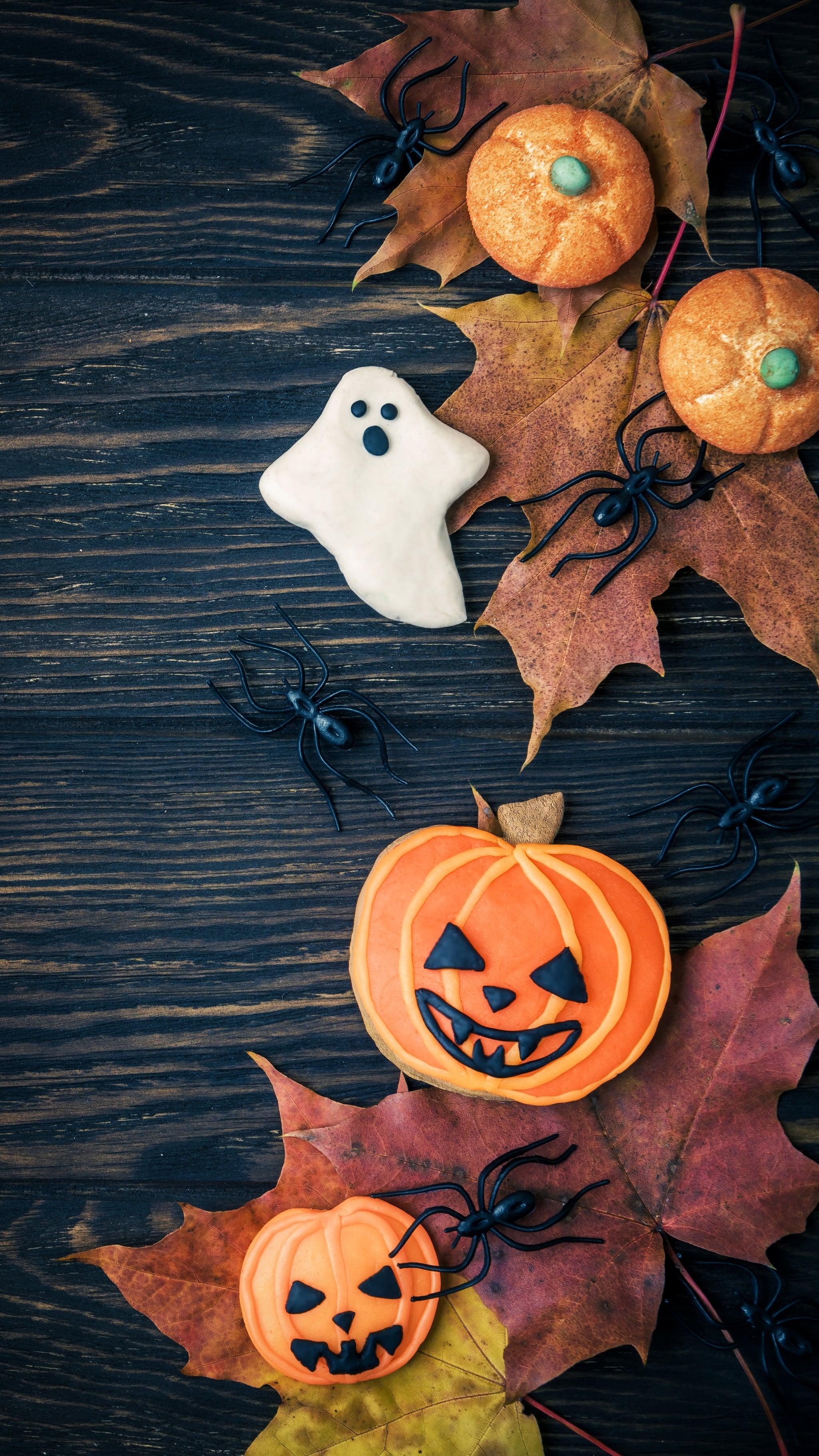 2048x3643 Halloween Themed Cookies IPhone Wallpaper Spooky IPhone Wallpaper That'll Get You In The Halloween Spirit. Tech Photo 17