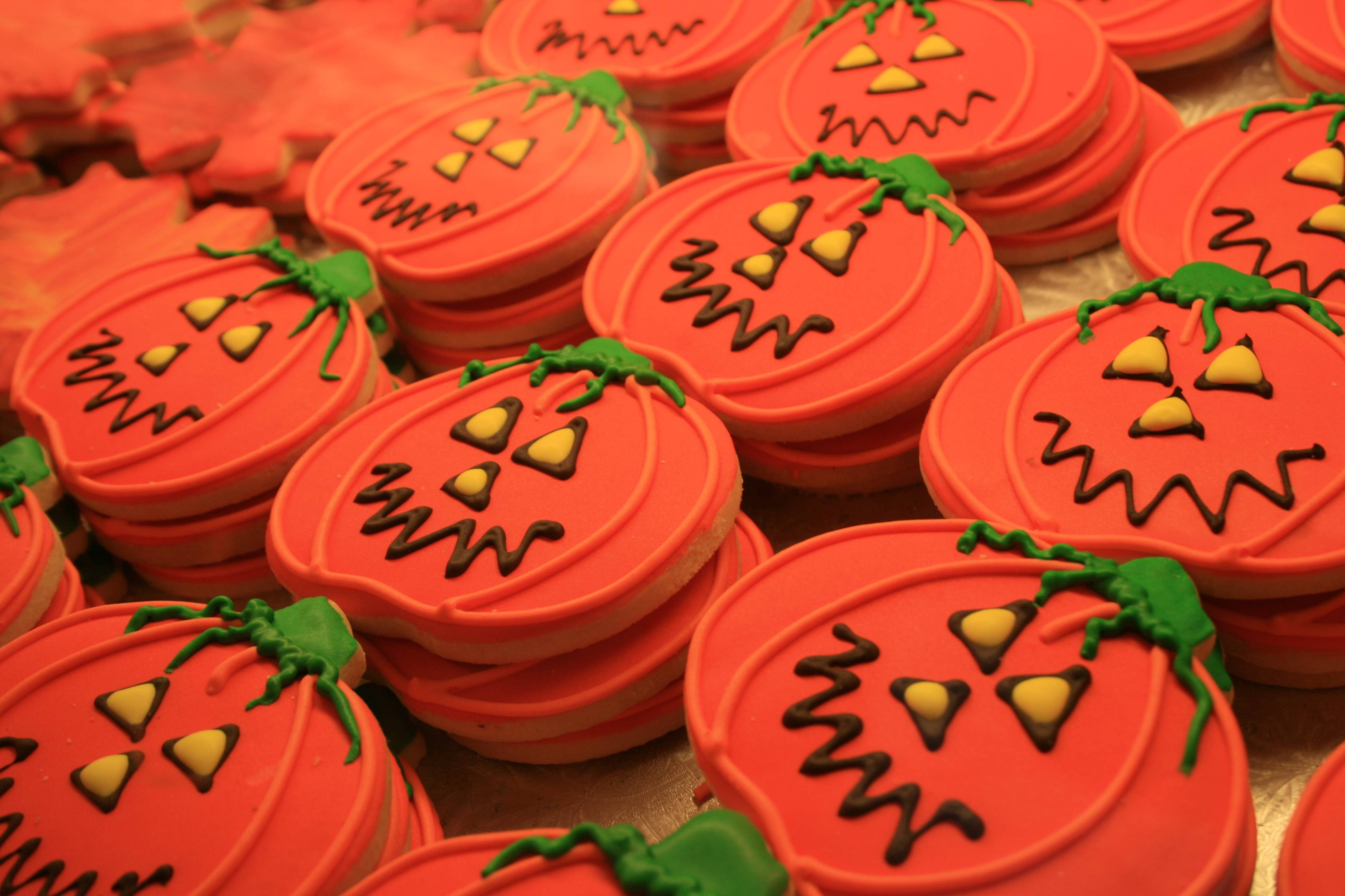 3888x2592 halloween, pumpkin, cookies Wallpaper, HD Holidays 4K Wallpaper, Image, Photo and Background