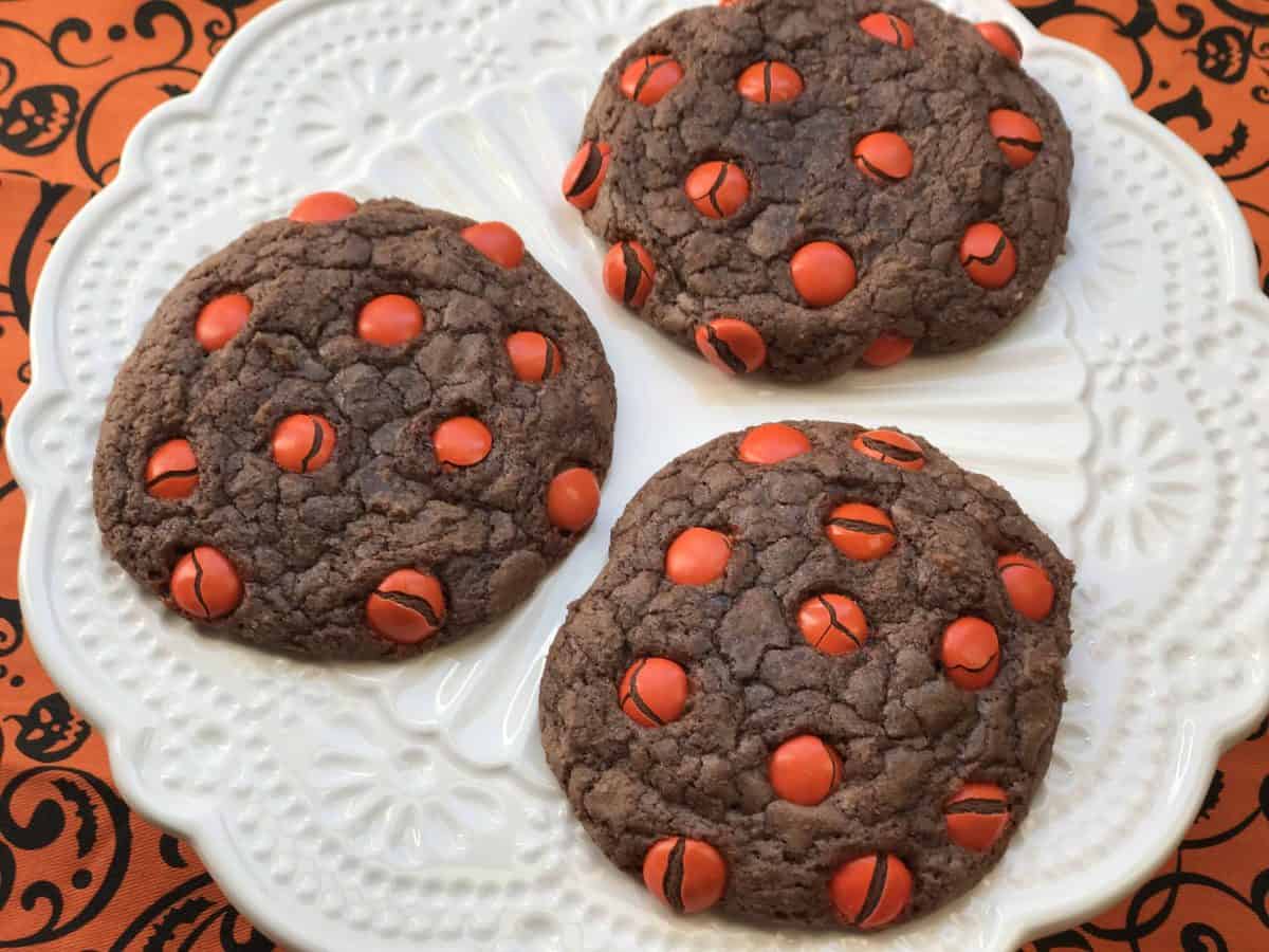 1200x900 Brookies: Easy Halloween Brownie Mix Cookies Recipe