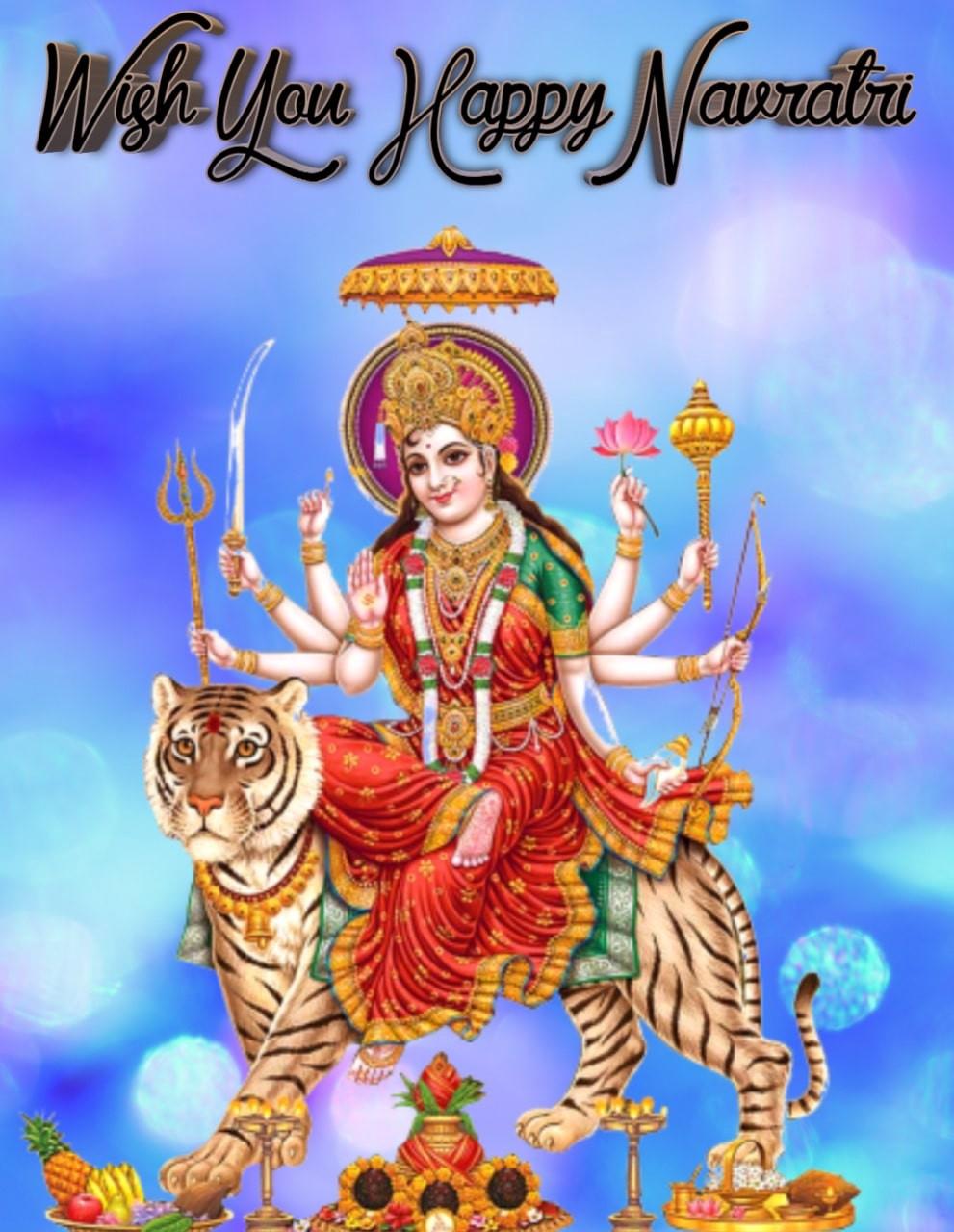 991x1280 Maa Durga Happy Navratri Image Wallpaper Picture Photo Full HD For Whatsapp. by