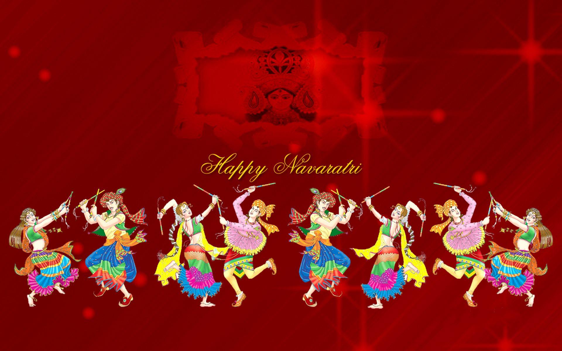 1920x1200 Happy Navratri Wallpaper