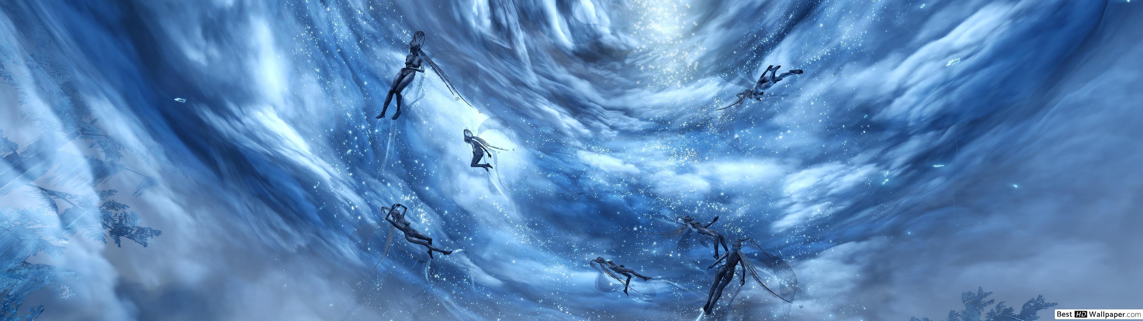 3840x1080 Final Fantasy XV Sky HD wallpaper download