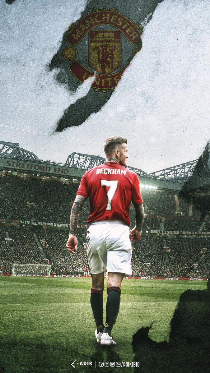 675x1200 David Beckham Manchester United Wallpaper