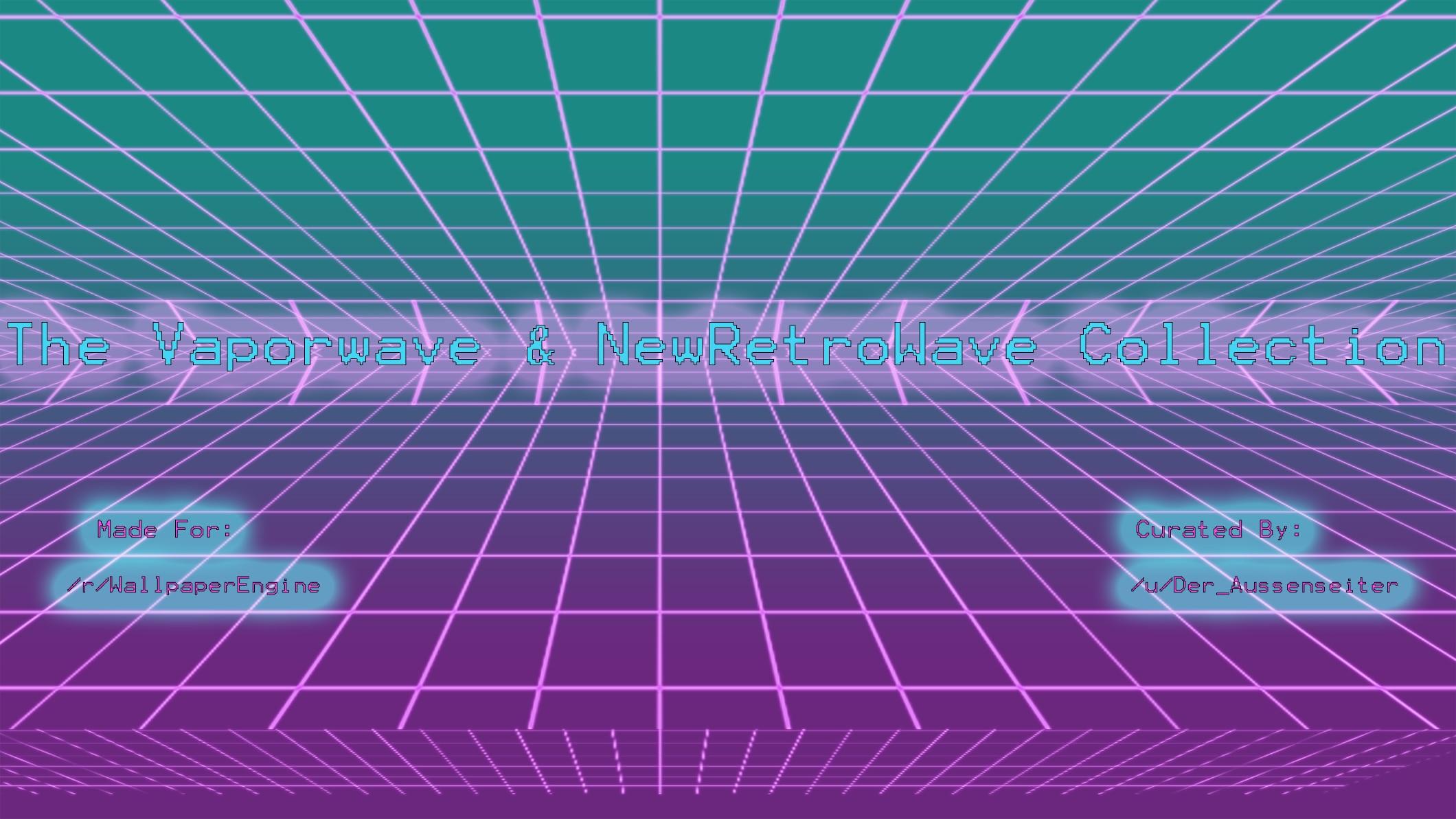 2120x1193 Steam Workshop::Vaporwave & NewRetroWave Wallpaper Collection + Extras! for 2021
